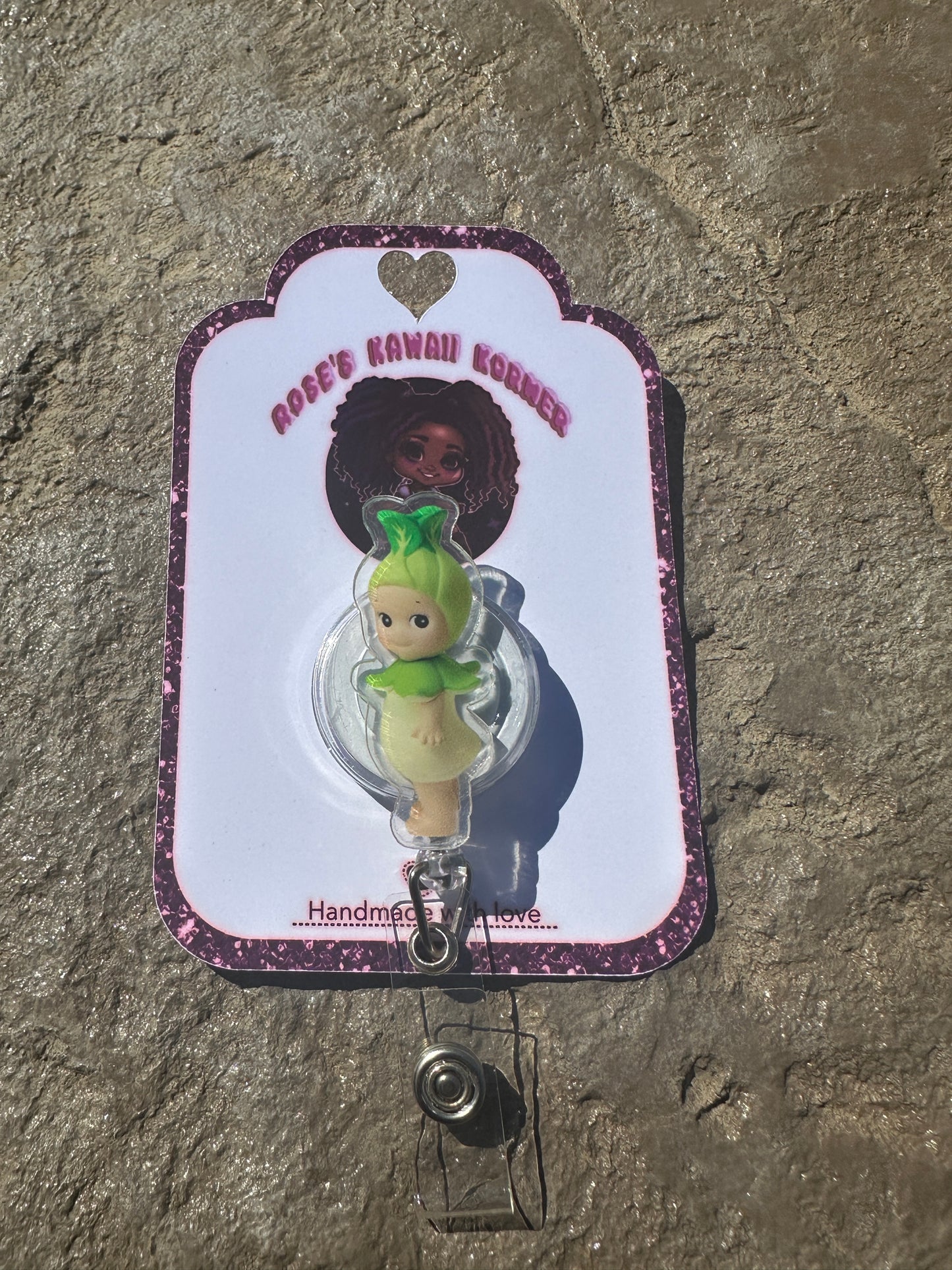 Sonny Angel inspired badge reels Acrylic