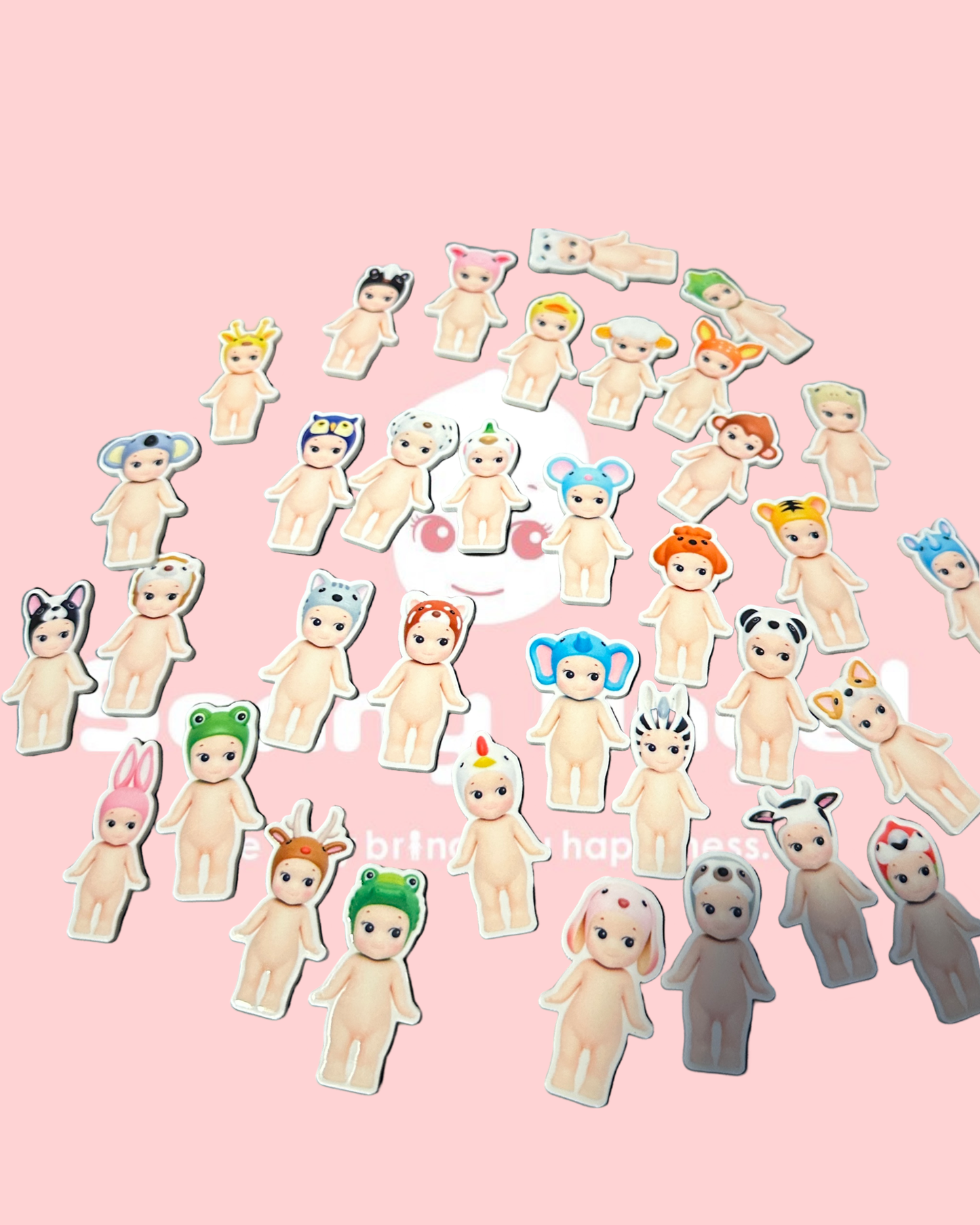 Sonny Angel inspired badge reels