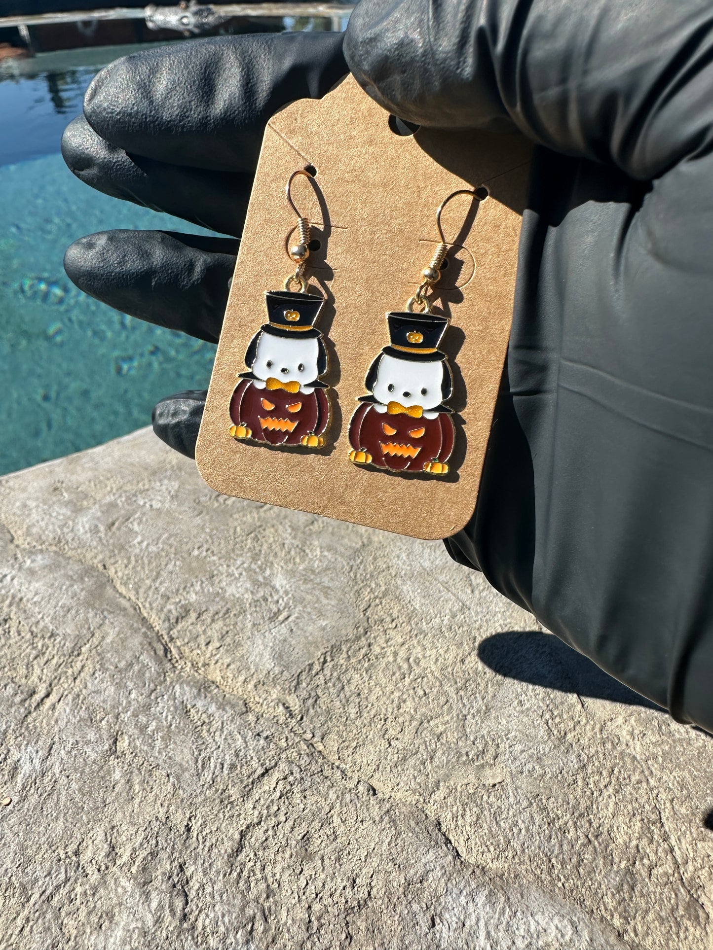 Halloween sanrio pumpkin Earrings