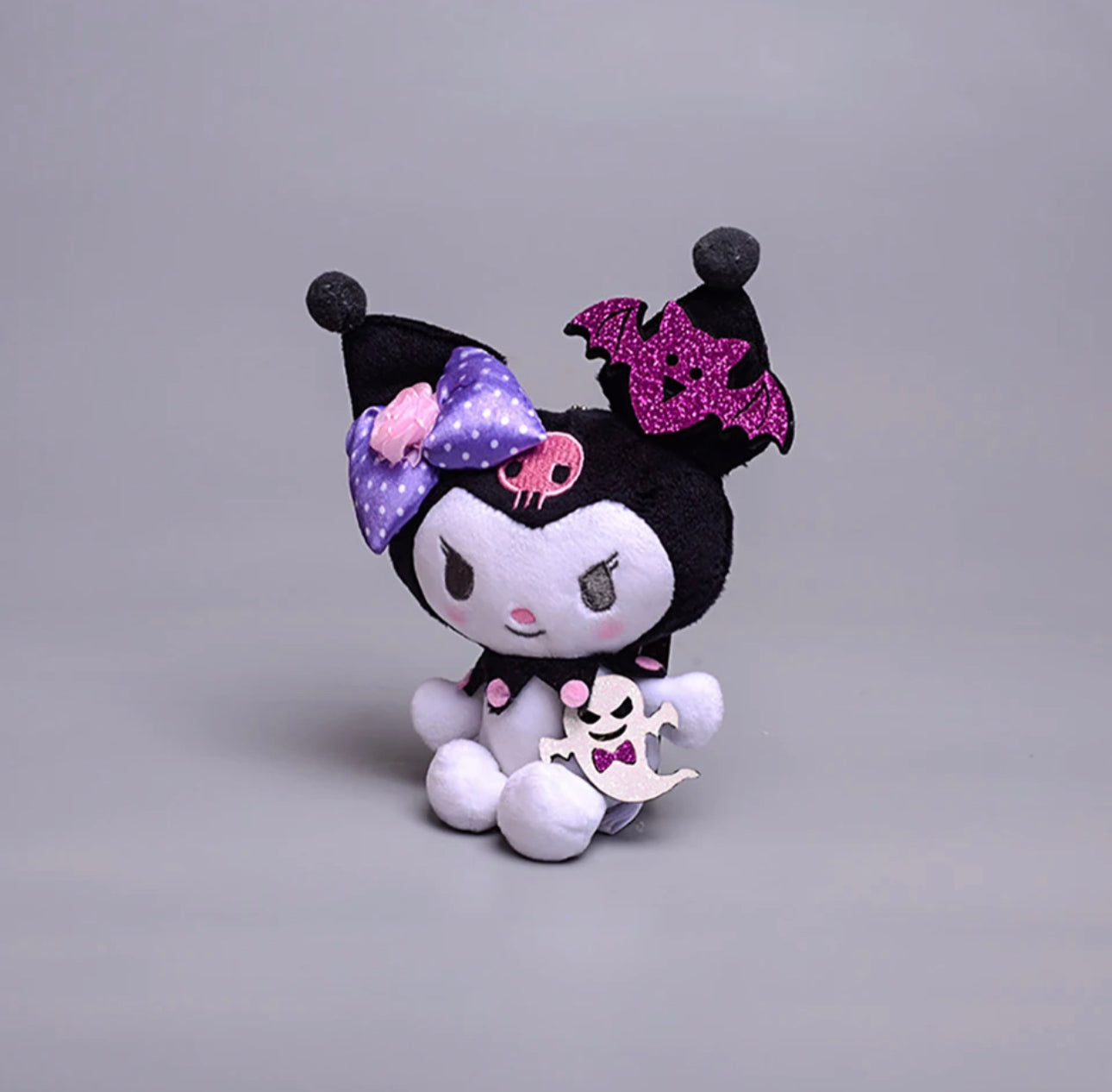 Kuromi Halloween Keychain plushies