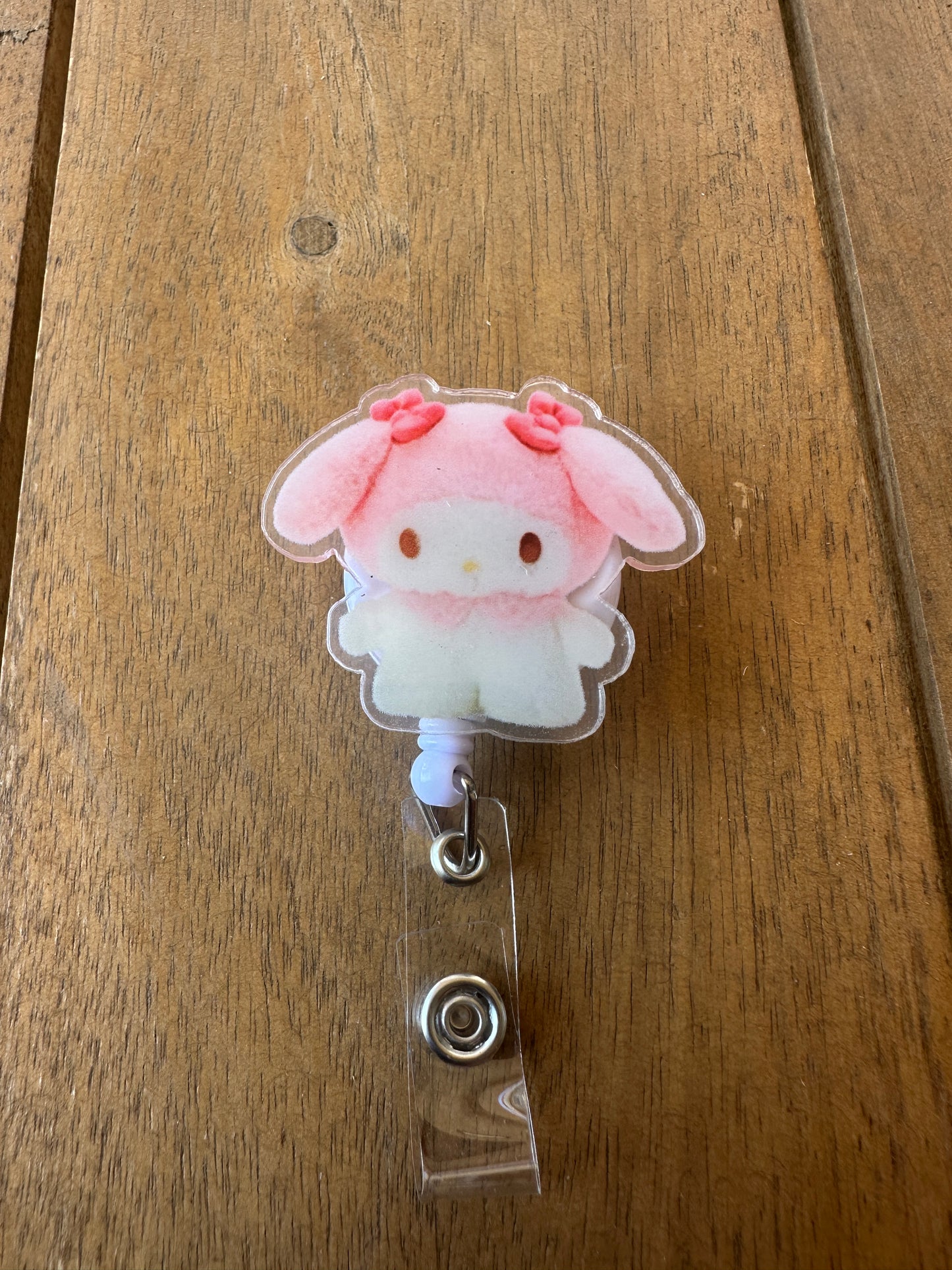 Kitty and Friends Kawaii Badge Reel ID Holders