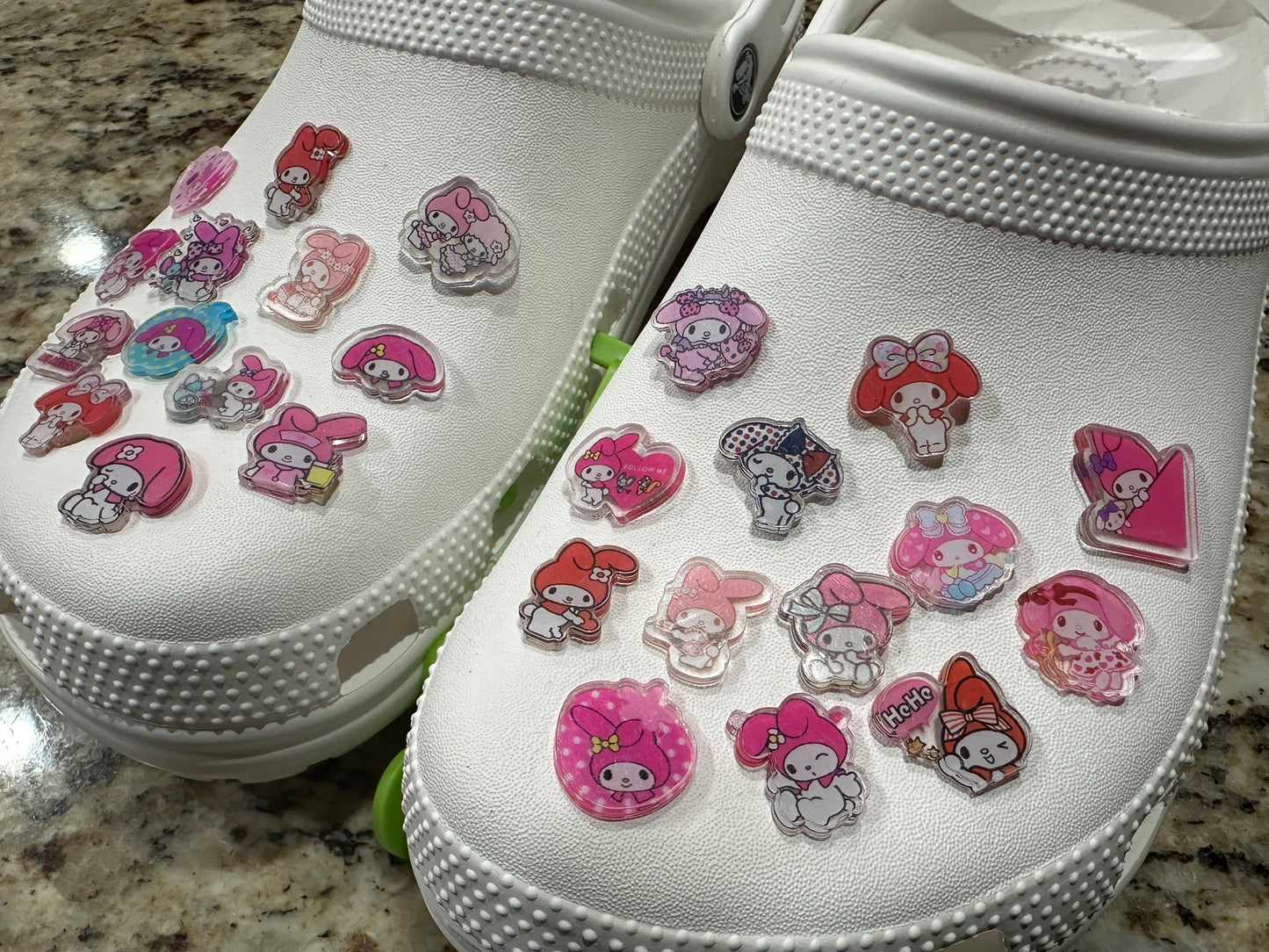 My Melody shoe charms| kawaii | 1,3,5,10 pcs