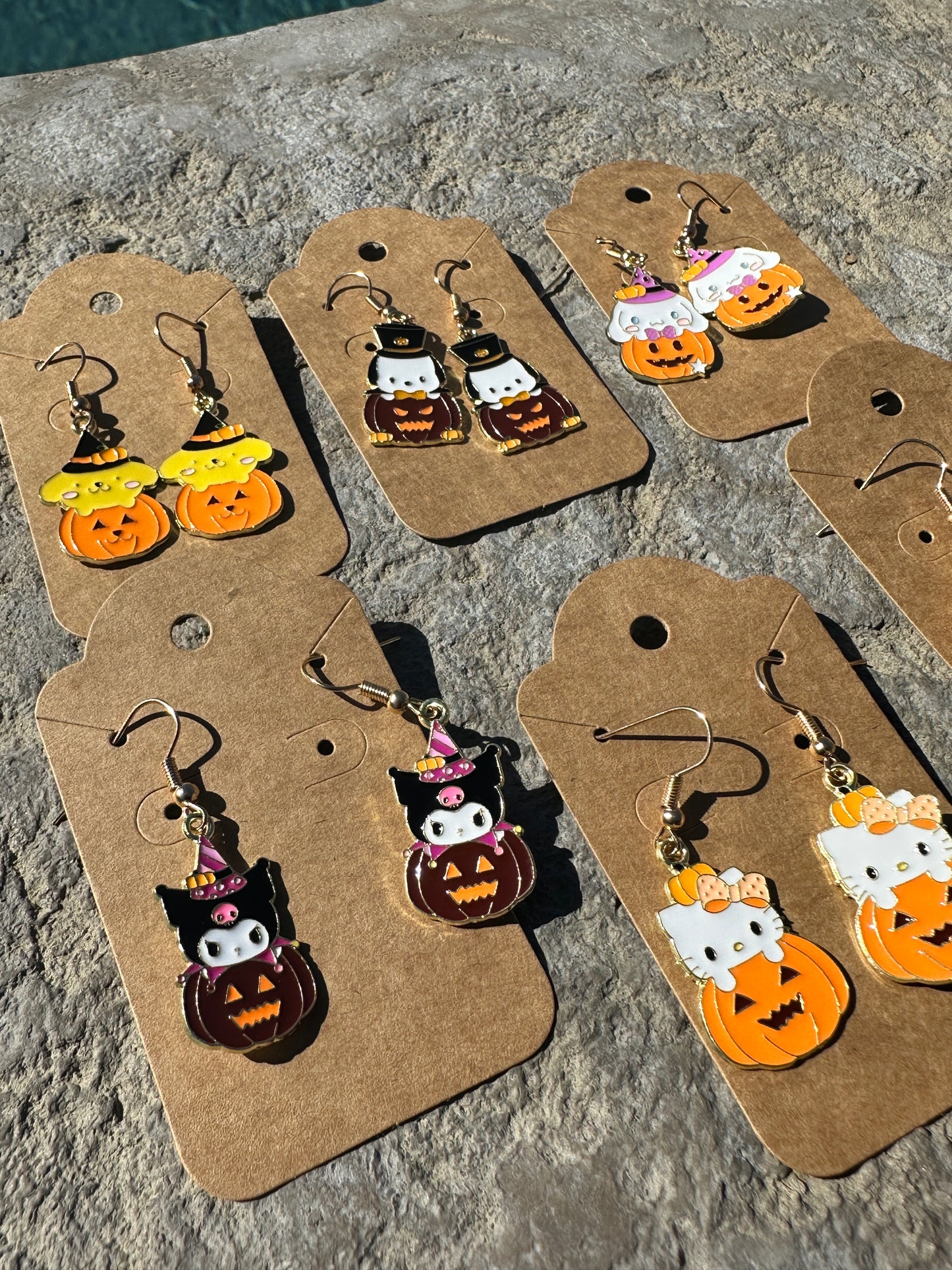 Halloween sanrio pumpkin Earrings