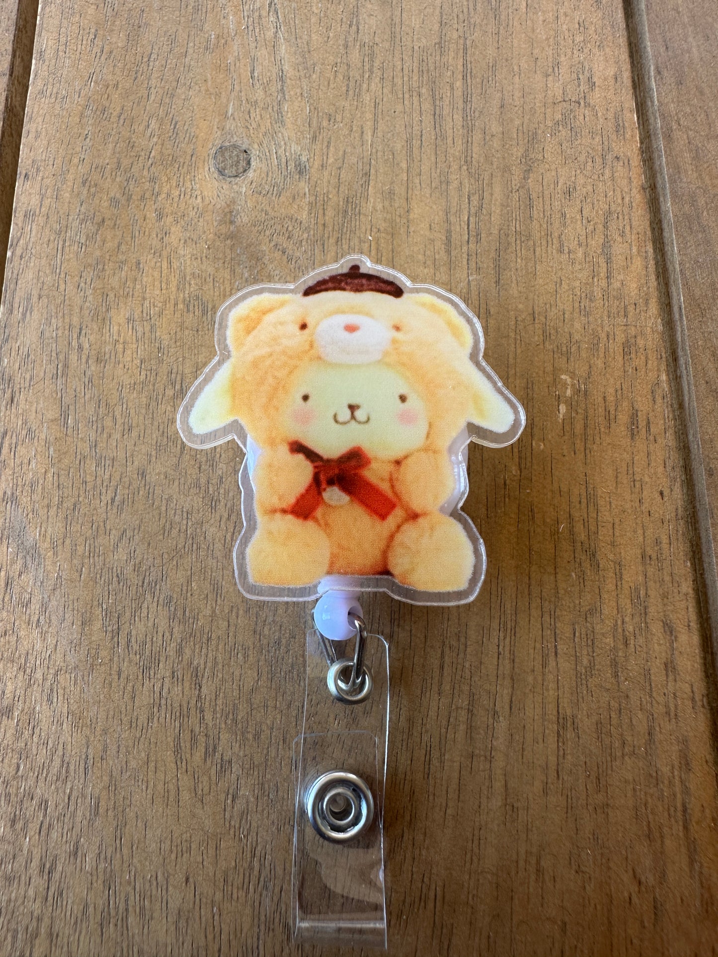 Kitty and Friends Kawaii Badge Reel ID Holders