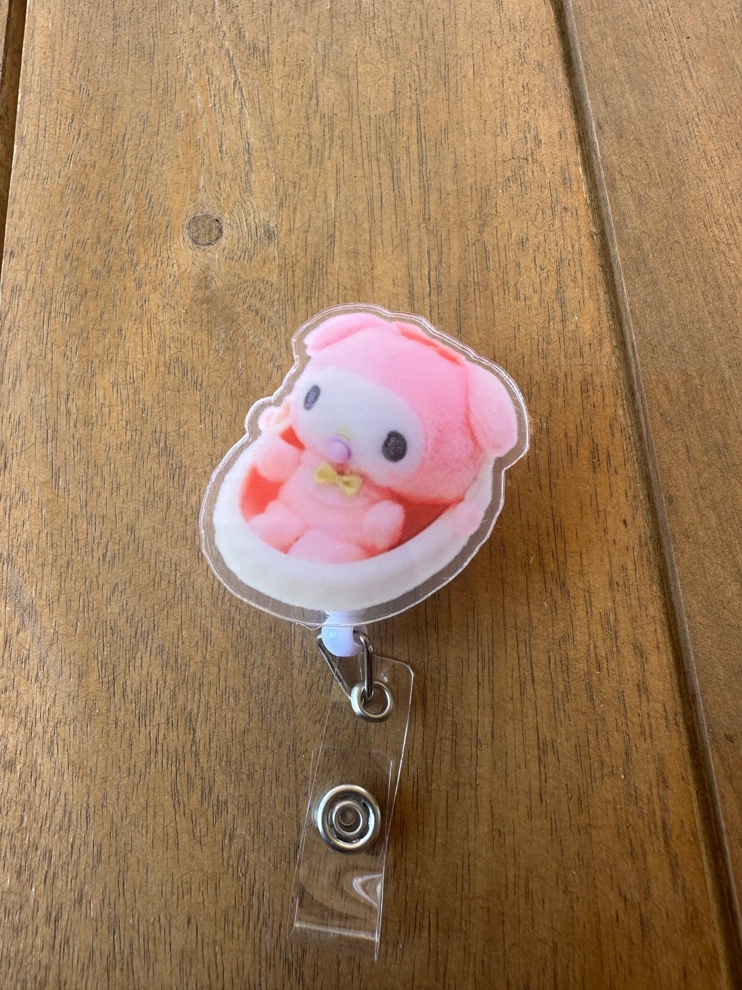 Kitty and Friends Kawaii Badge Reel ID Holders