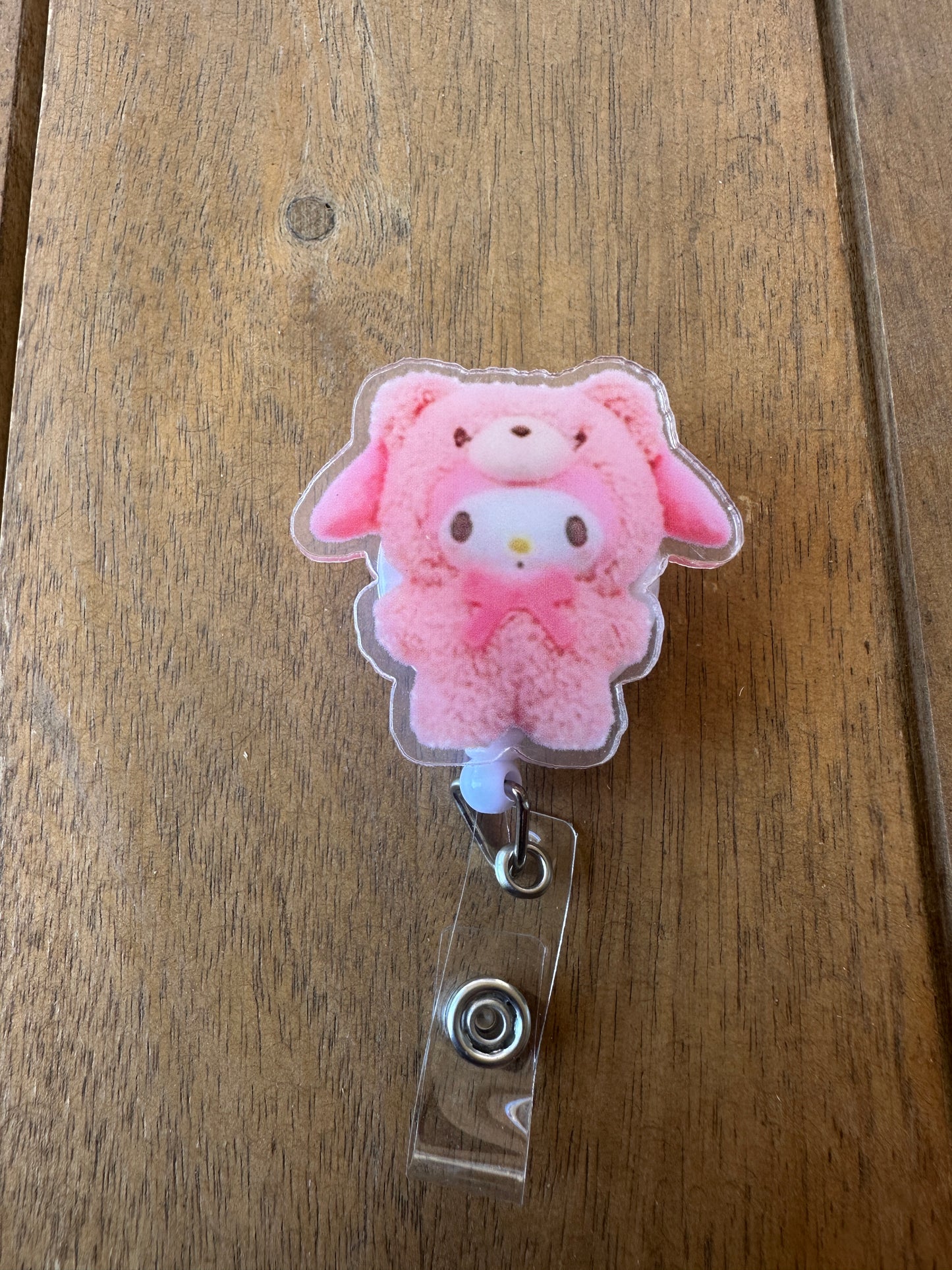 Kitty and Friends Kawaii Badge Reel ID Holders