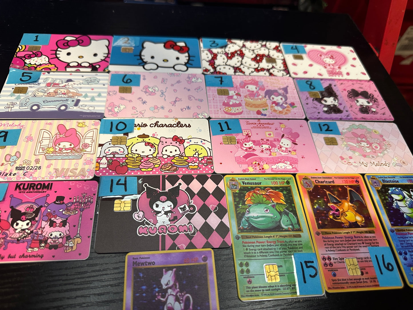 Kawaii Credit card skins