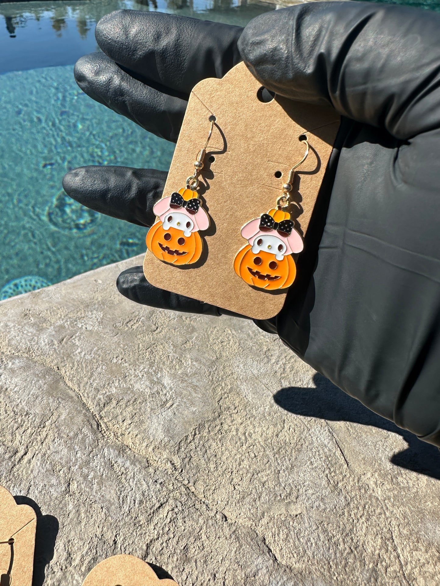 Halloween sanrio pumpkin Earrings