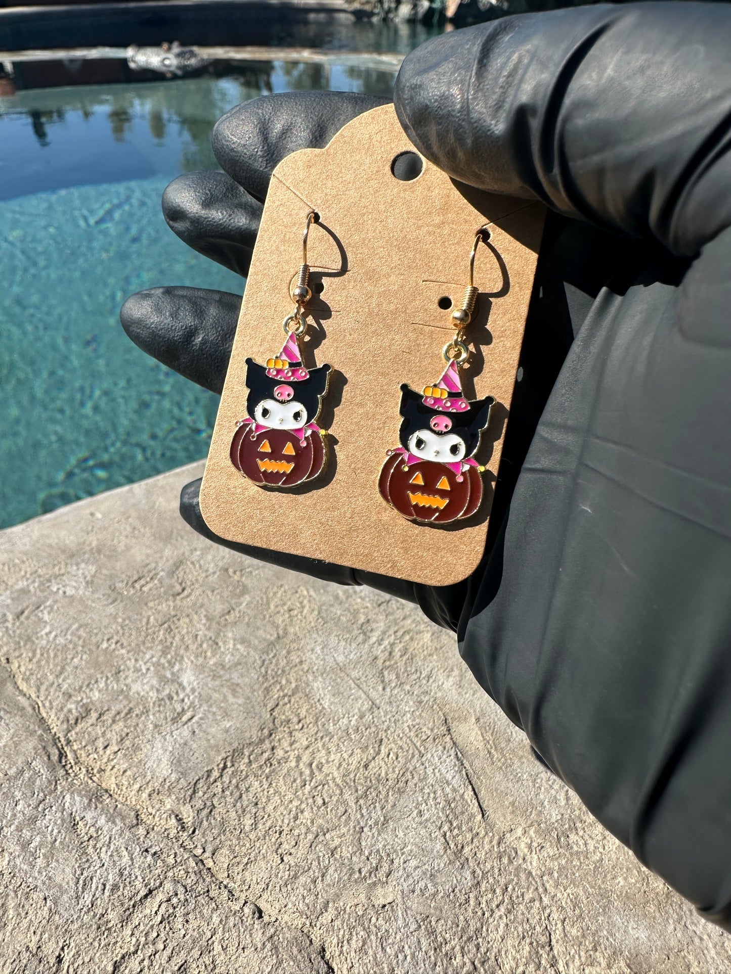 Halloween sanrio pumpkin Earrings