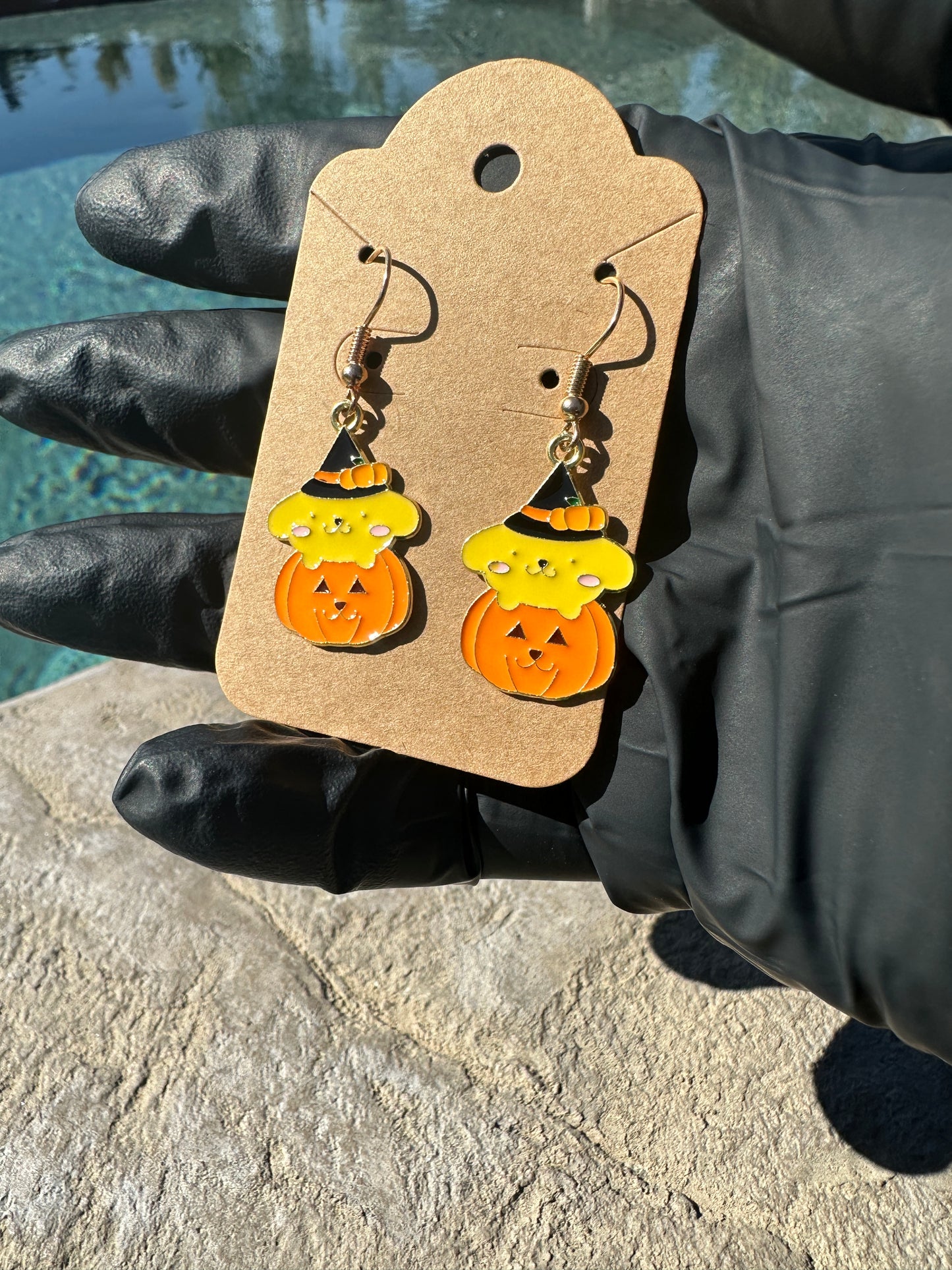 Halloween sanrio pumpkin Earrings