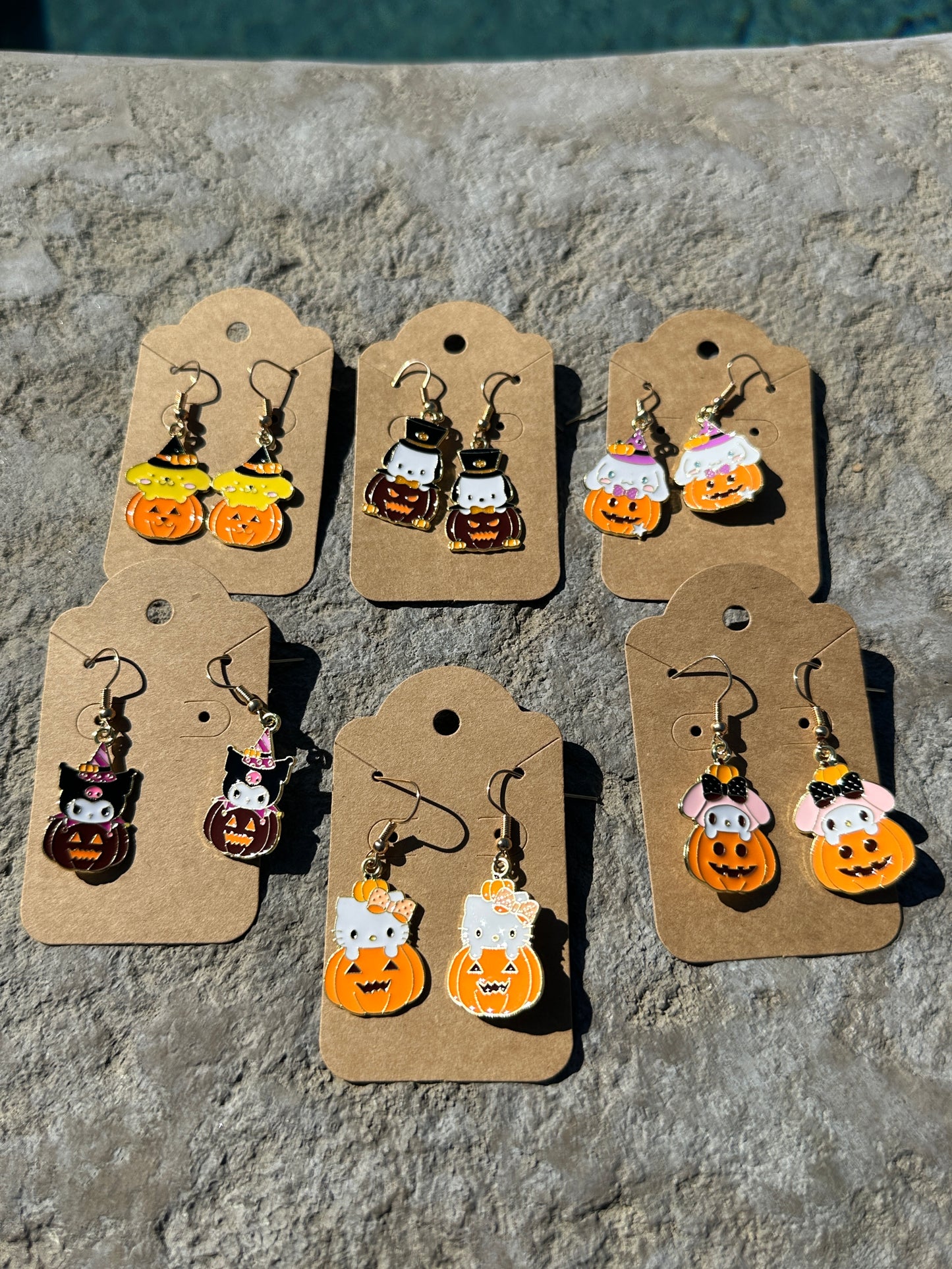 Halloween sanrio pumpkin Earrings