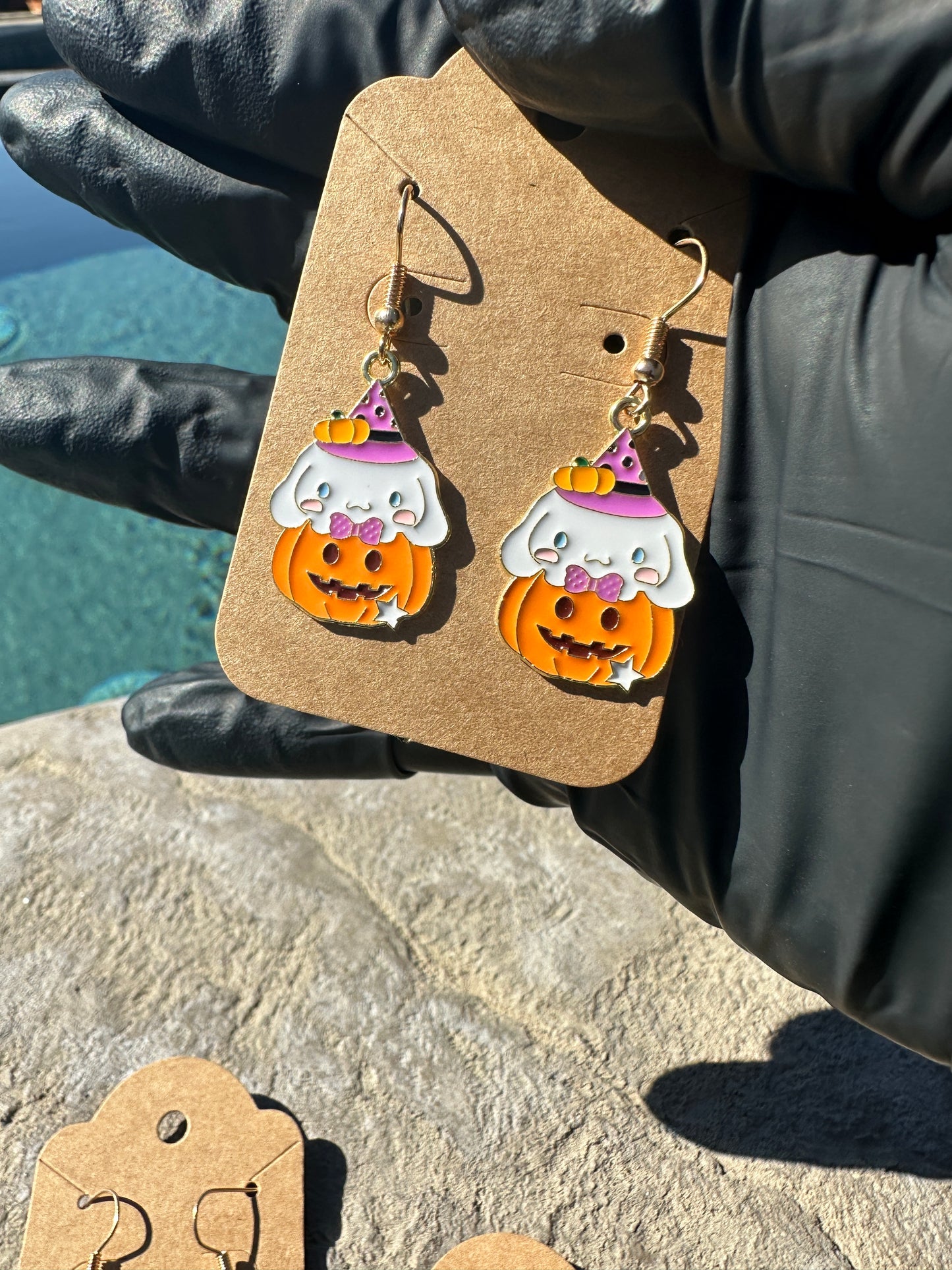 Halloween sanrio pumpkin Earrings