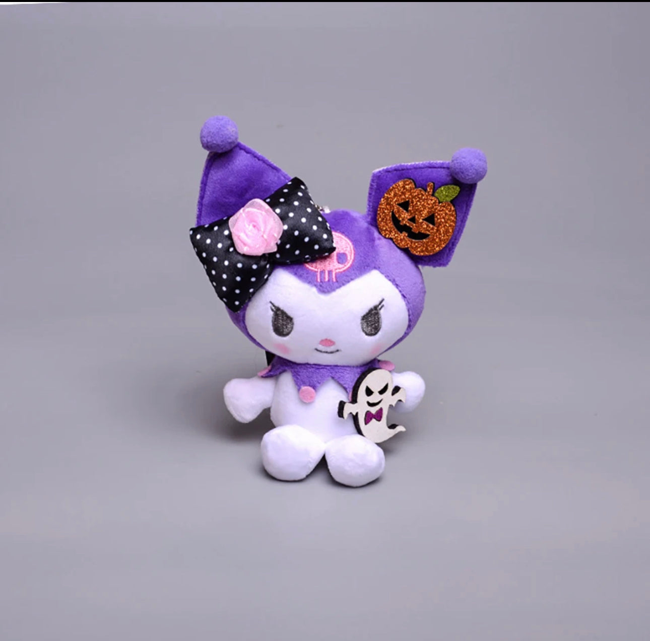 Kuromi Halloween Keychain plushies