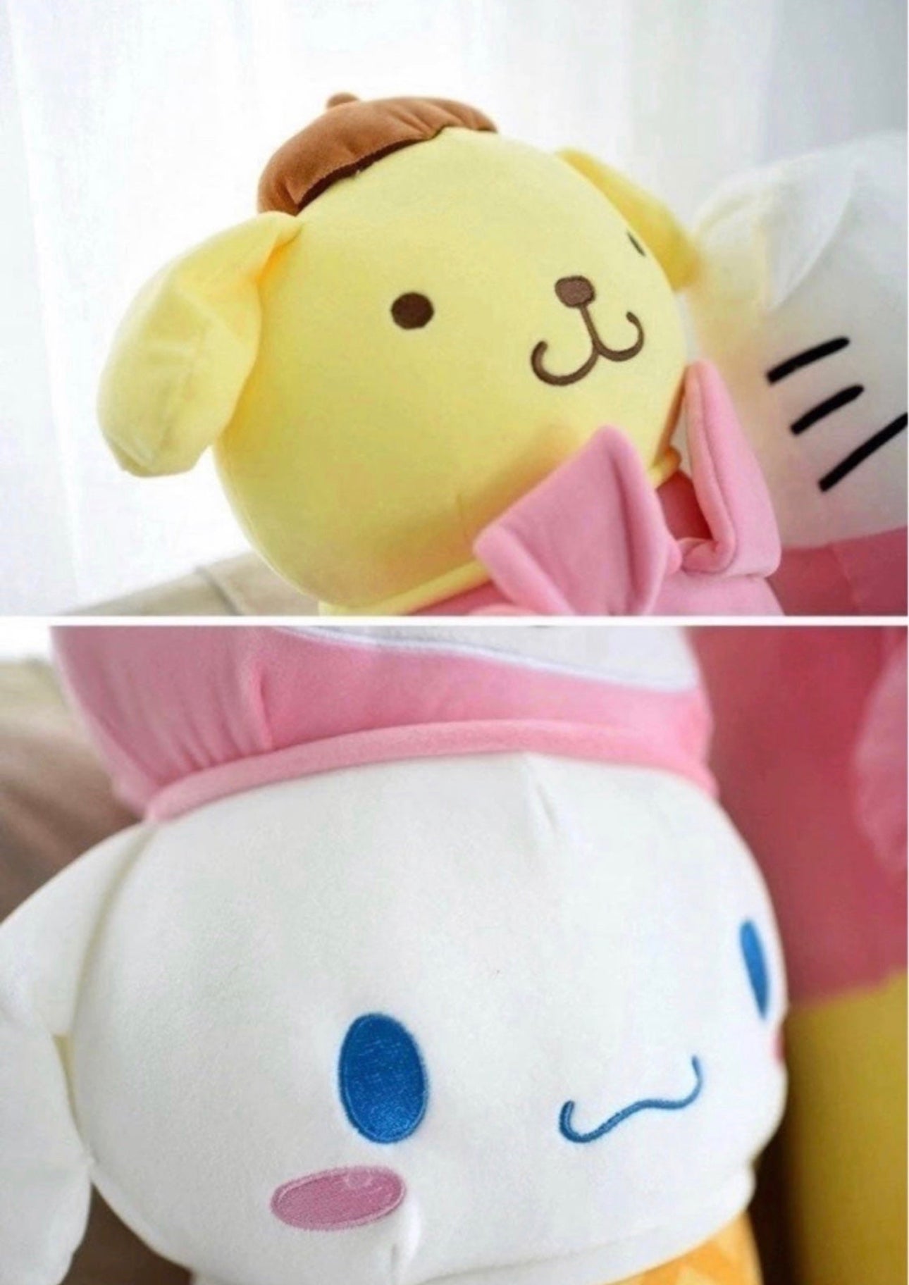 Sanrio Cinnamoroll and friends icecream scoop plush