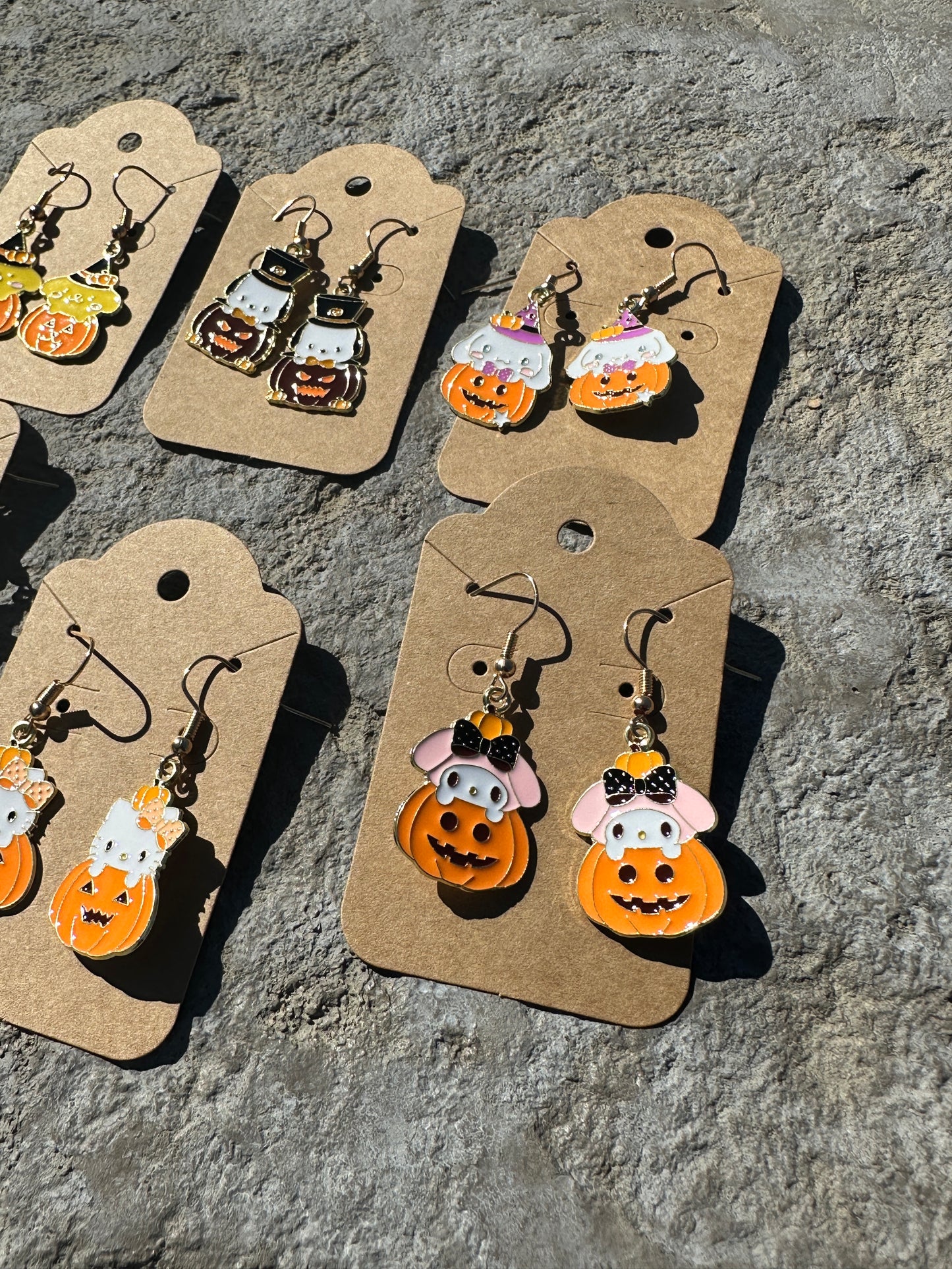 Halloween sanrio pumpkin Earrings