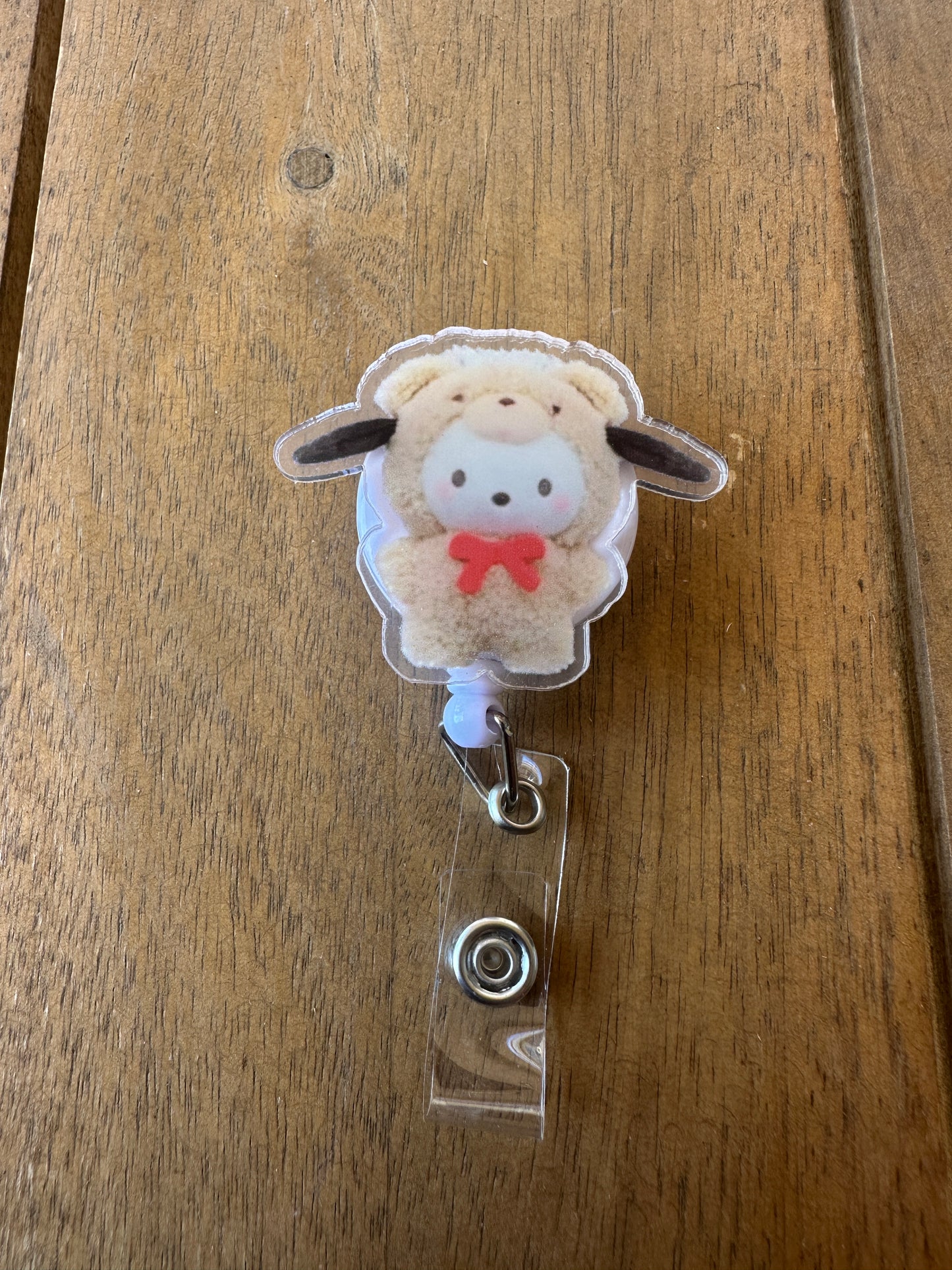 Kitty and Friends Kawaii Badge Reel ID Holders