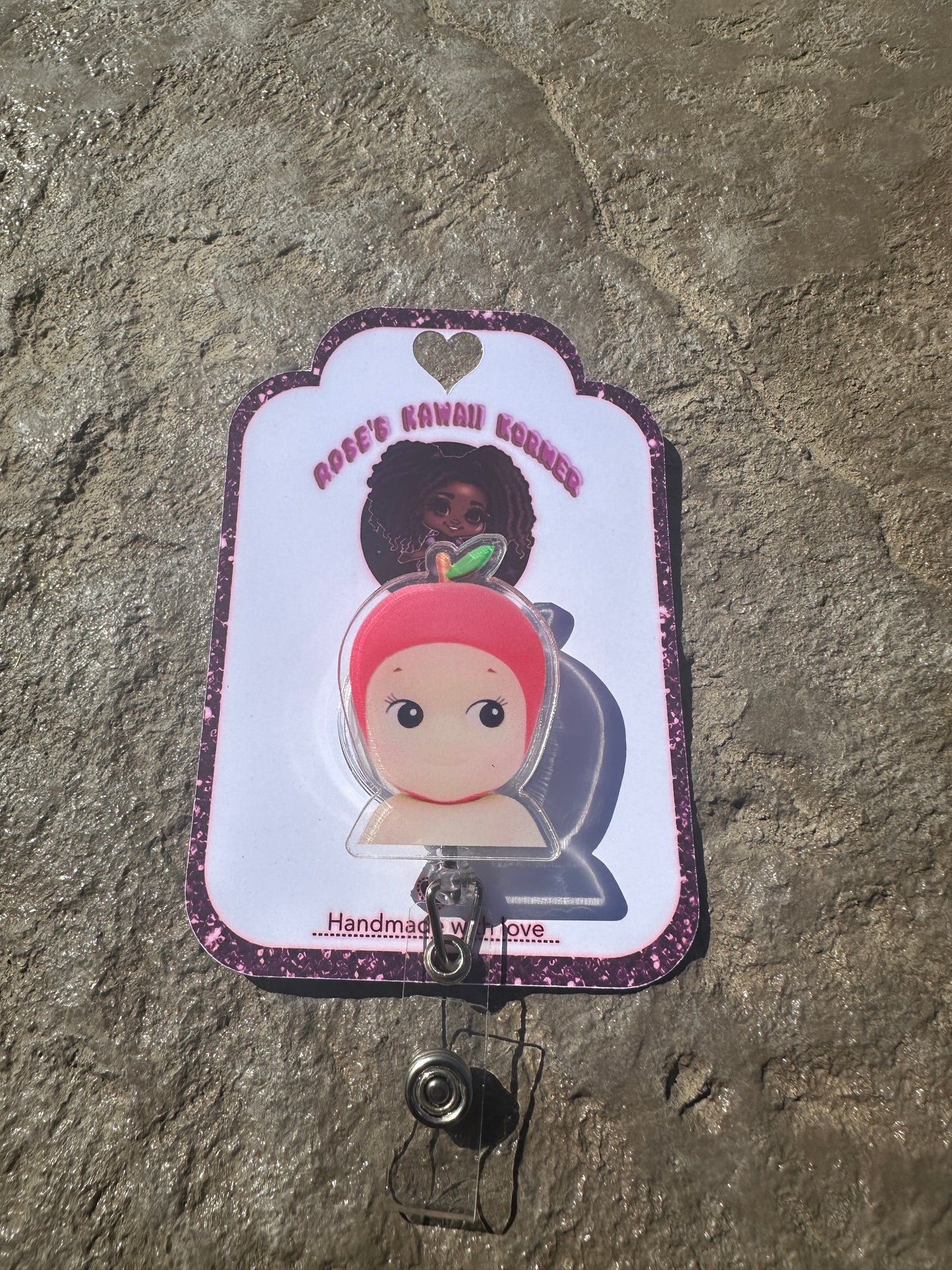 Sonny Angel inspired badge reels Acrylic