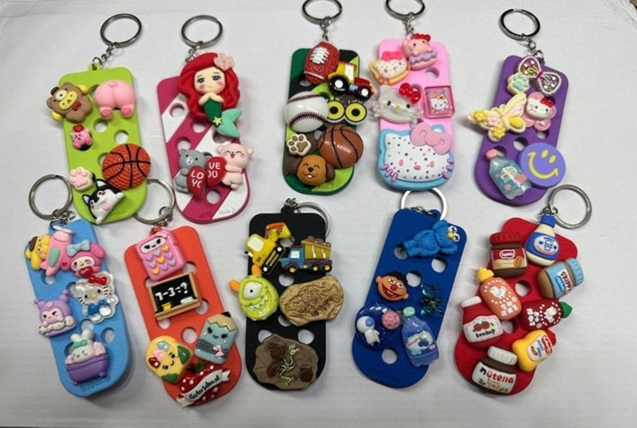 Charm Holder Keychains