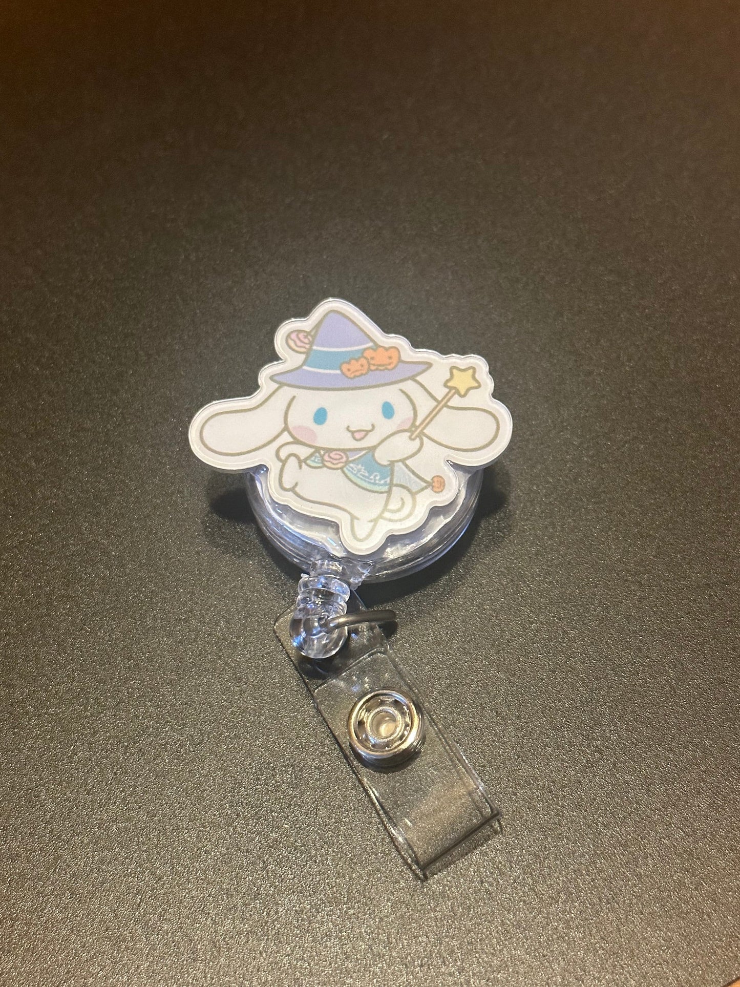 Badge Reel | Carabiner | Nurse | Cinnmoroll | Kawaii | Sanriod | Hkitty | Cute | Student | ID | Nurse | Id Holder |