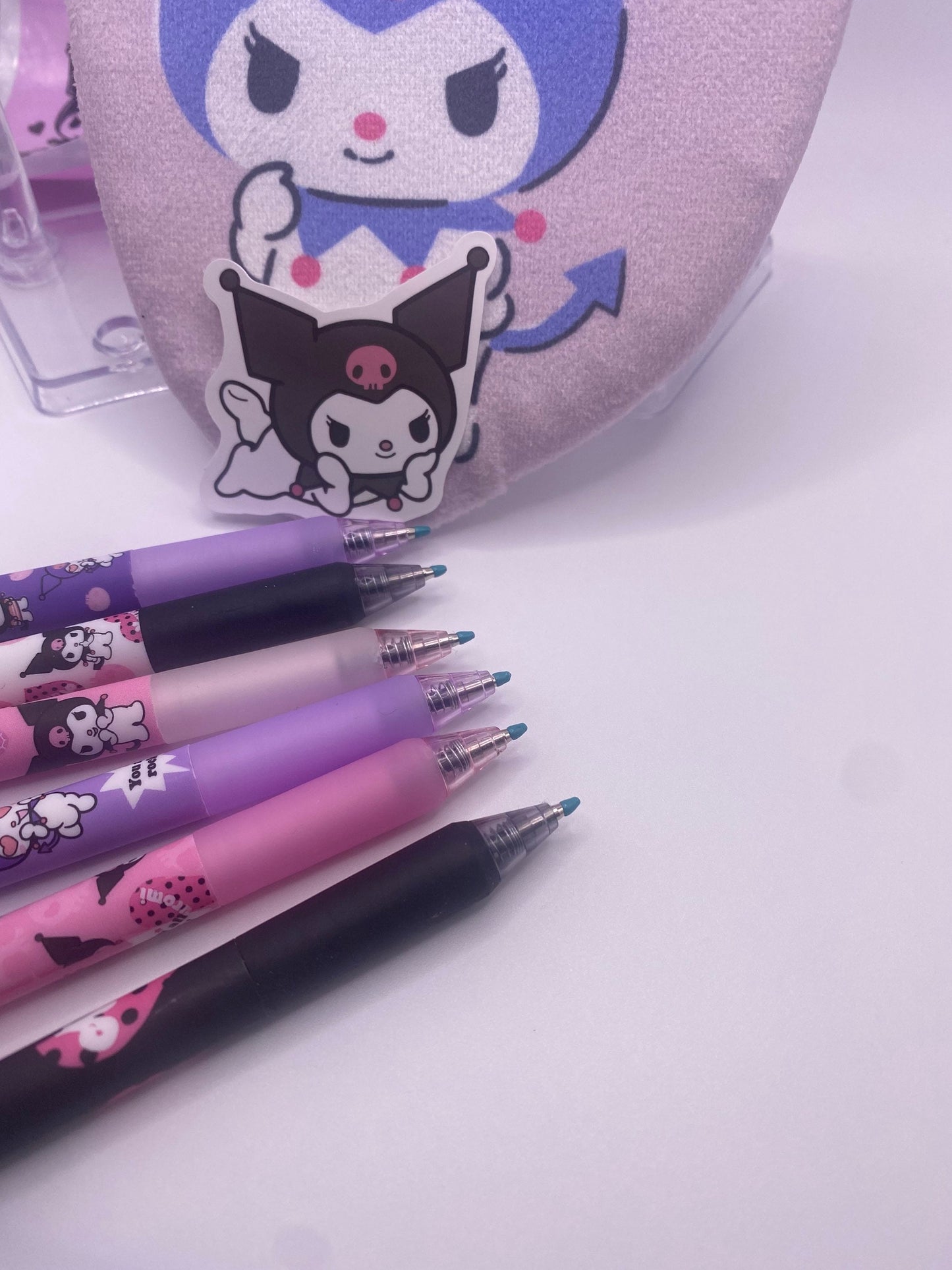 6pcs Kuromi Gel Pen Set