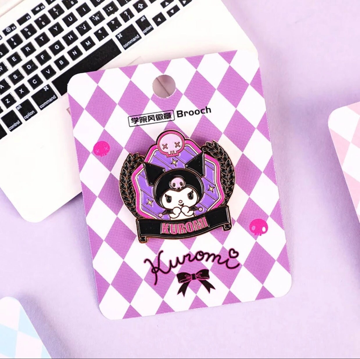 Sanriod | Brooch | Pin | enamel | Kuromi | Pompompurin | Cinnamoroll | kawaii | Badge (Various)