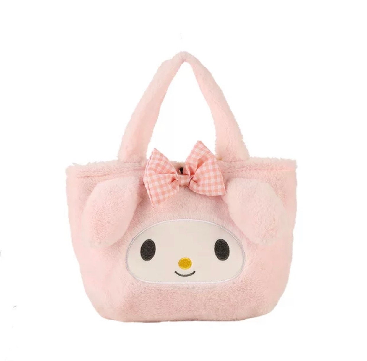 Sanriod Soft Fluffy Bags (Various!) | my melody | Kuromi | Easter basket | gift for girls | fluffy soft | Kawaii | pastel bag | Cinnmoroll