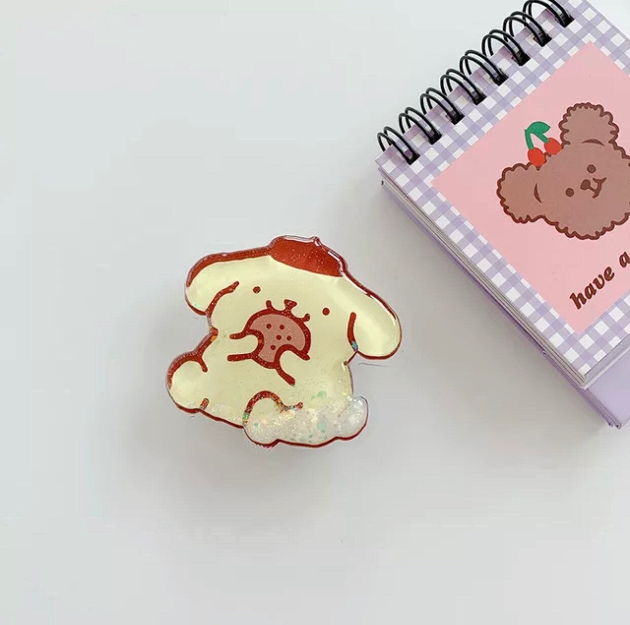 Kawaii quicksand Phone grip stands