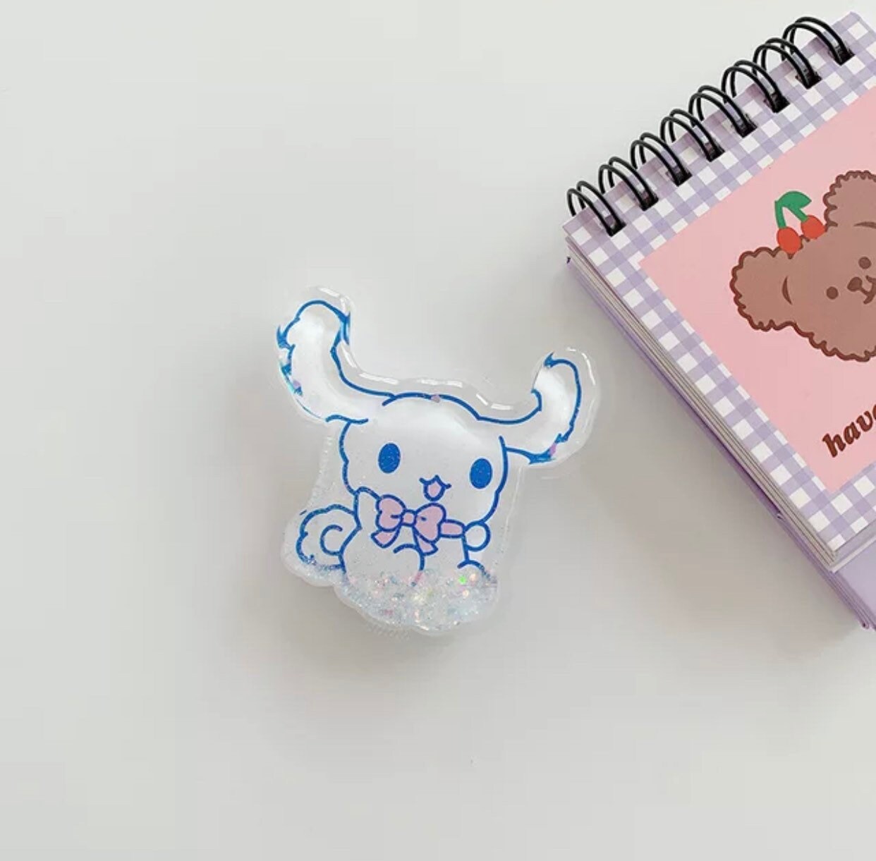 Kawaii quicksand Phone grip stands