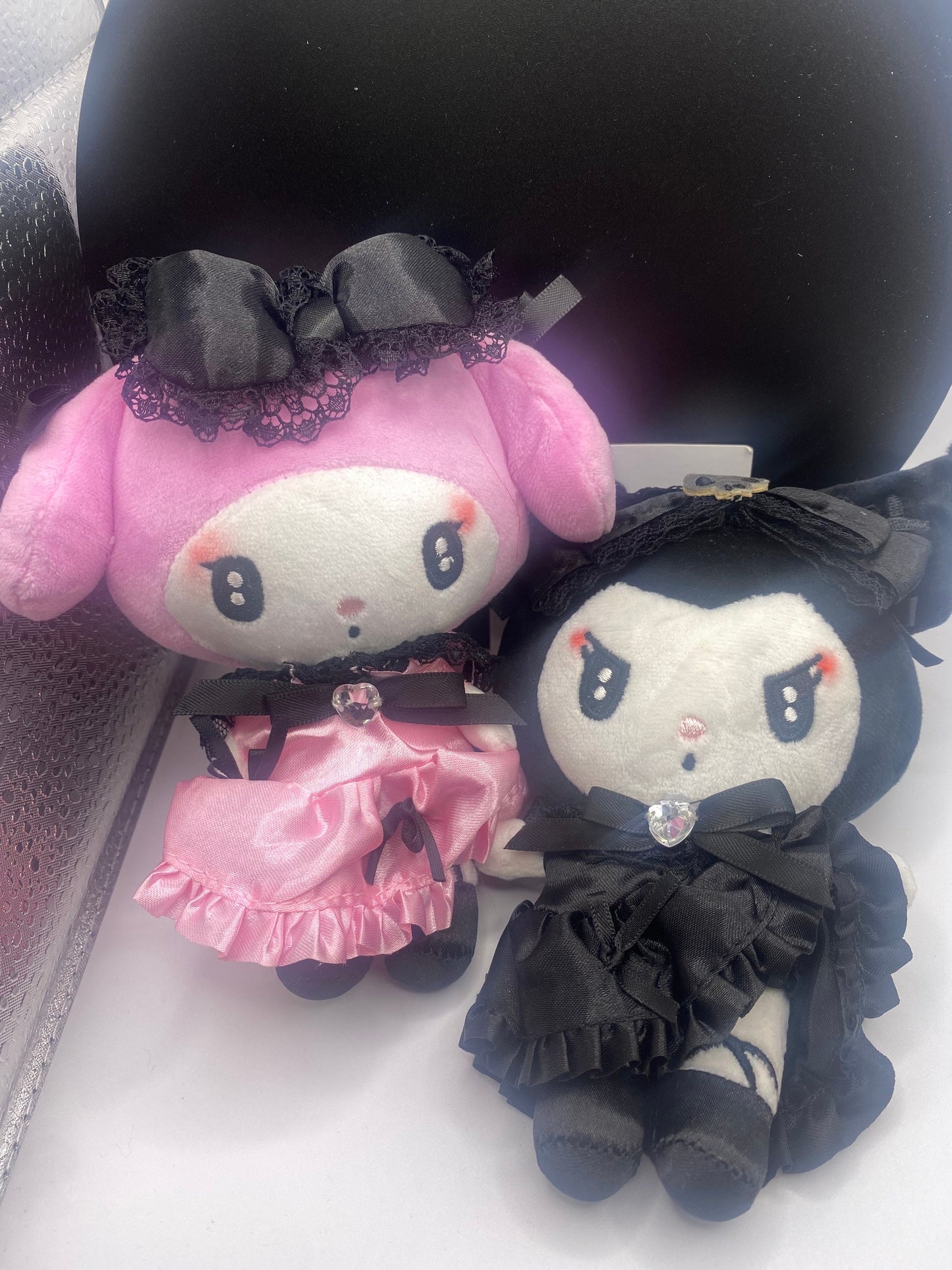Melokuro Kuro /My Melody goth lace dolls