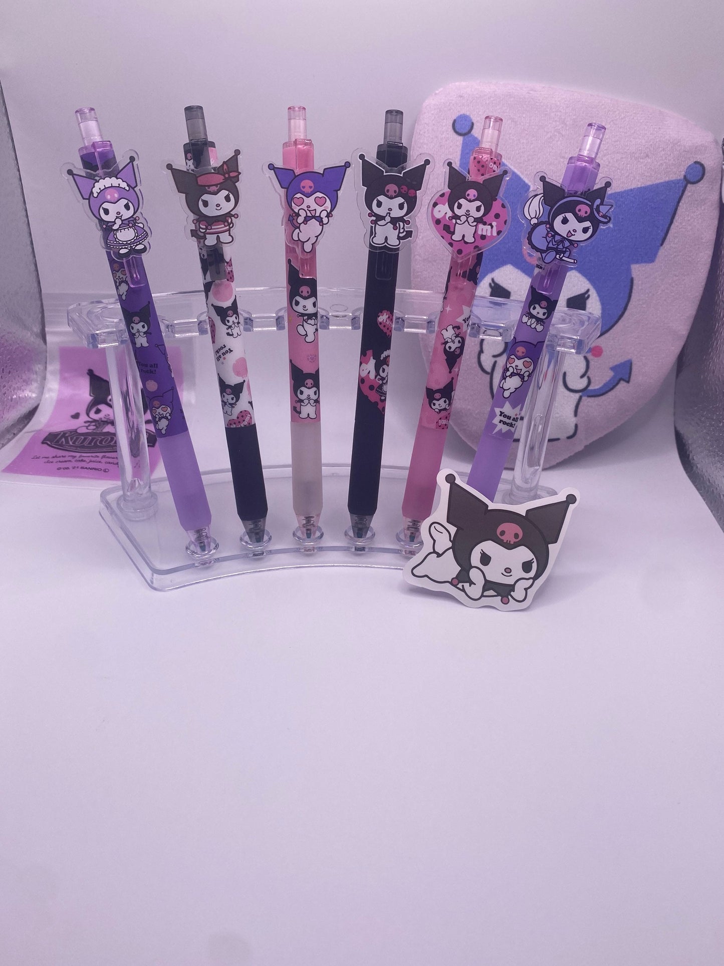 6pcs Kuromi Gel Pen Set