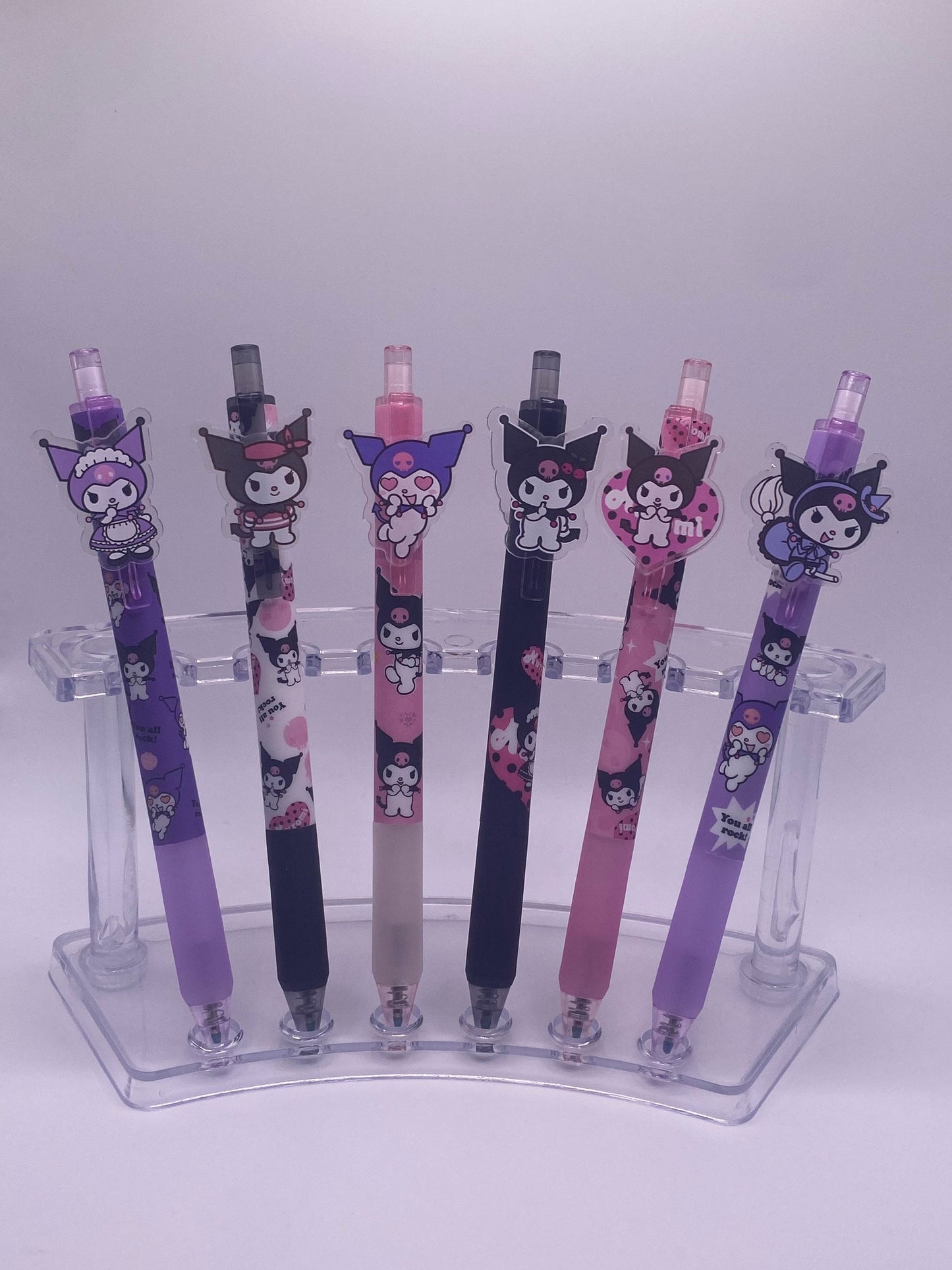 6pcs Kuromi Gel Pen Set