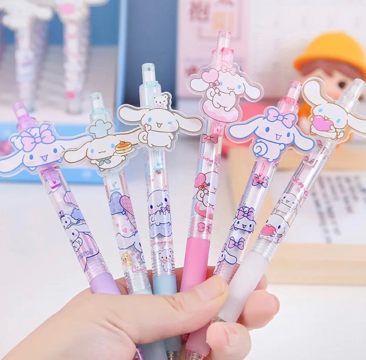 6 pcs Cinnamoroll gel pen set