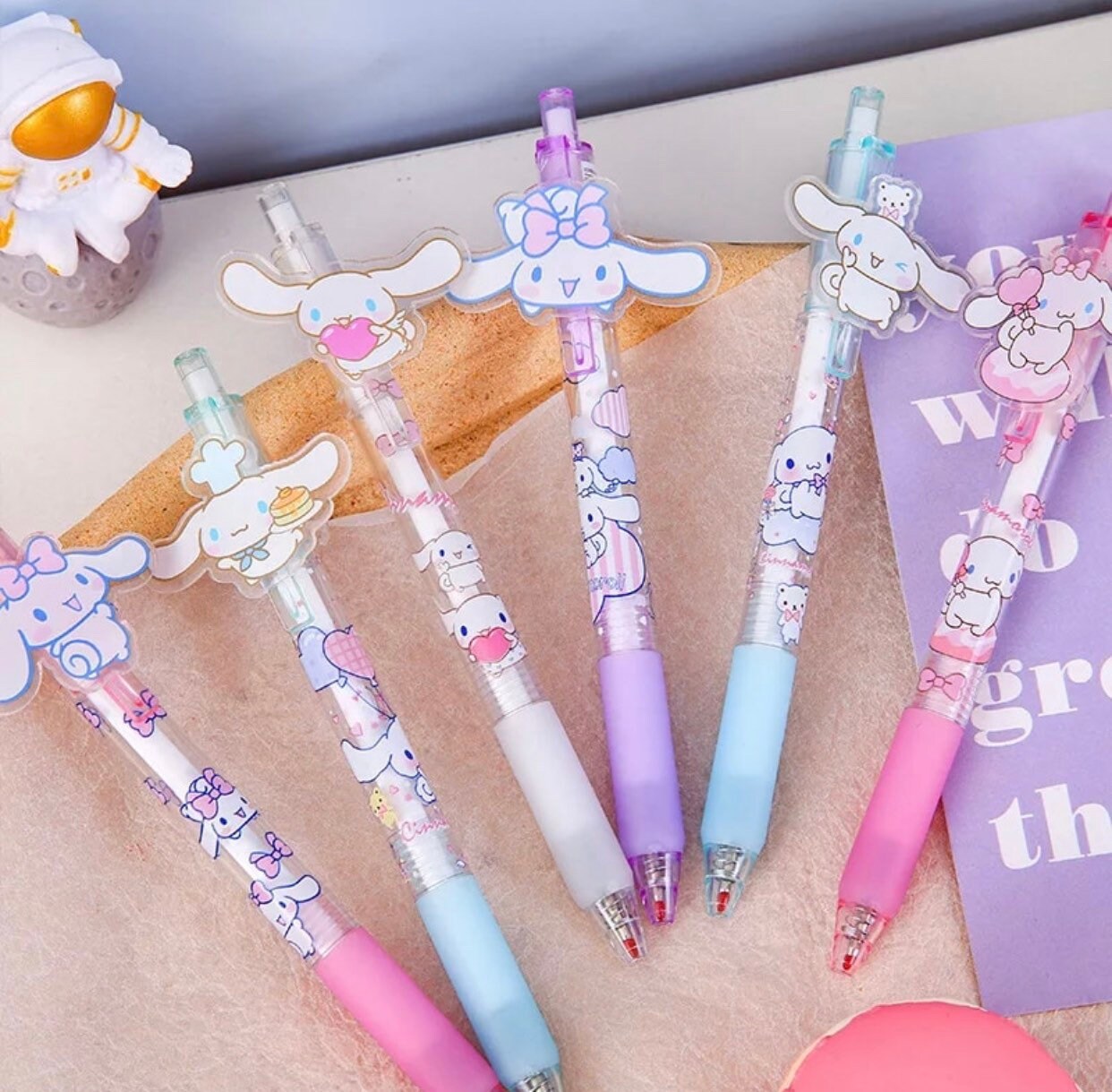 6 pcs Cinnamoroll gel pen set