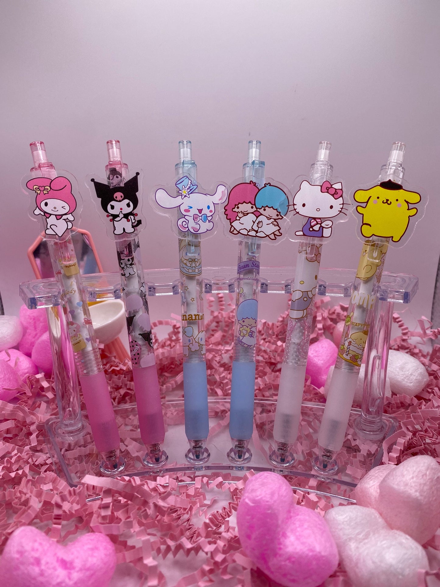 6pcs Sanriod Gel Pen Set