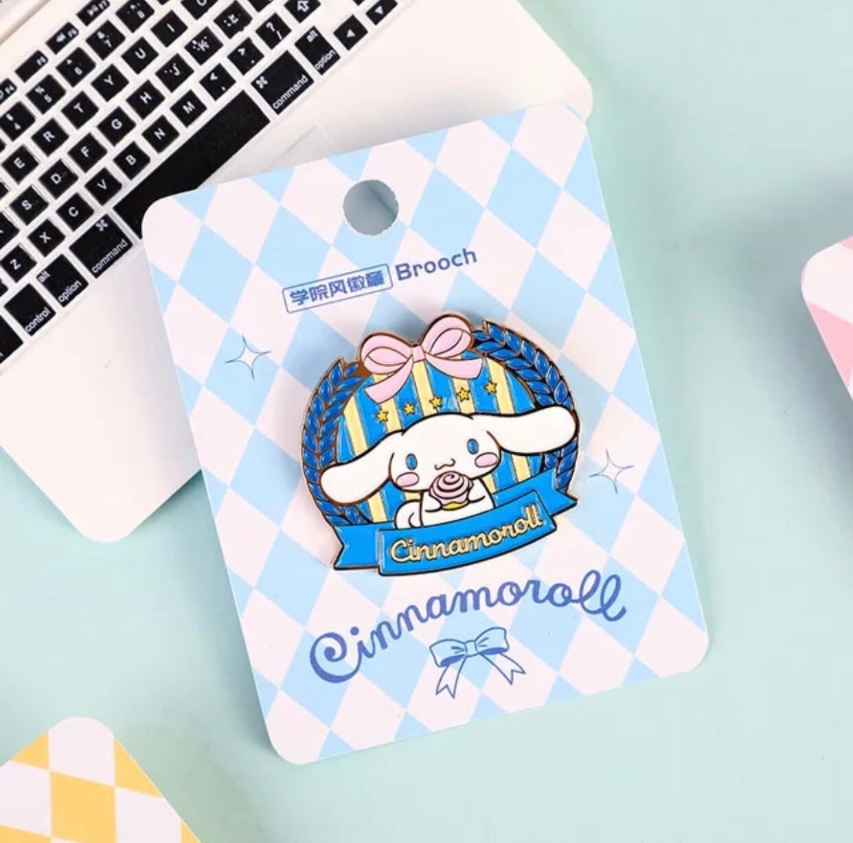 Sanriod | Brooch | Pin | enamel | Kuromi | Pompompurin | Cinnamoroll | kawaii | Badge (Various)