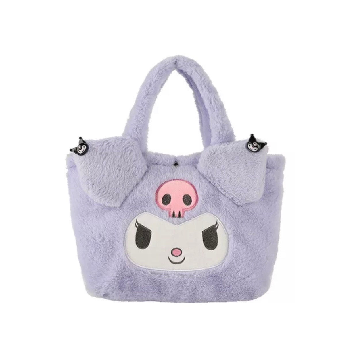 Sanriod Soft Fluffy Bags (Various!) | my melody | Kuromi | Easter basket | gift for girls | fluffy soft | Kawaii | pastel bag | Cinnmoroll