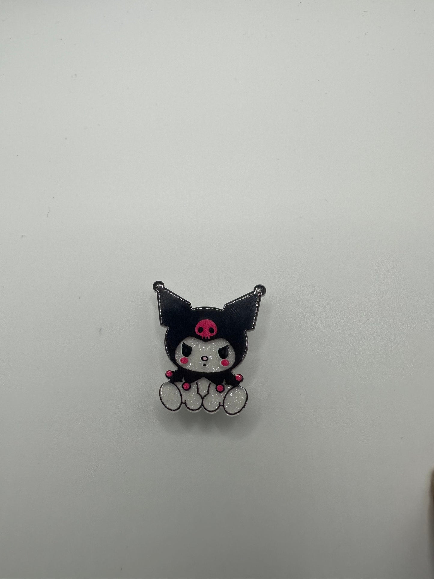 Shoe Charms| H Kitty | Shoe pets | Glitter charms | Kawaii| Glitter and Acrylic|