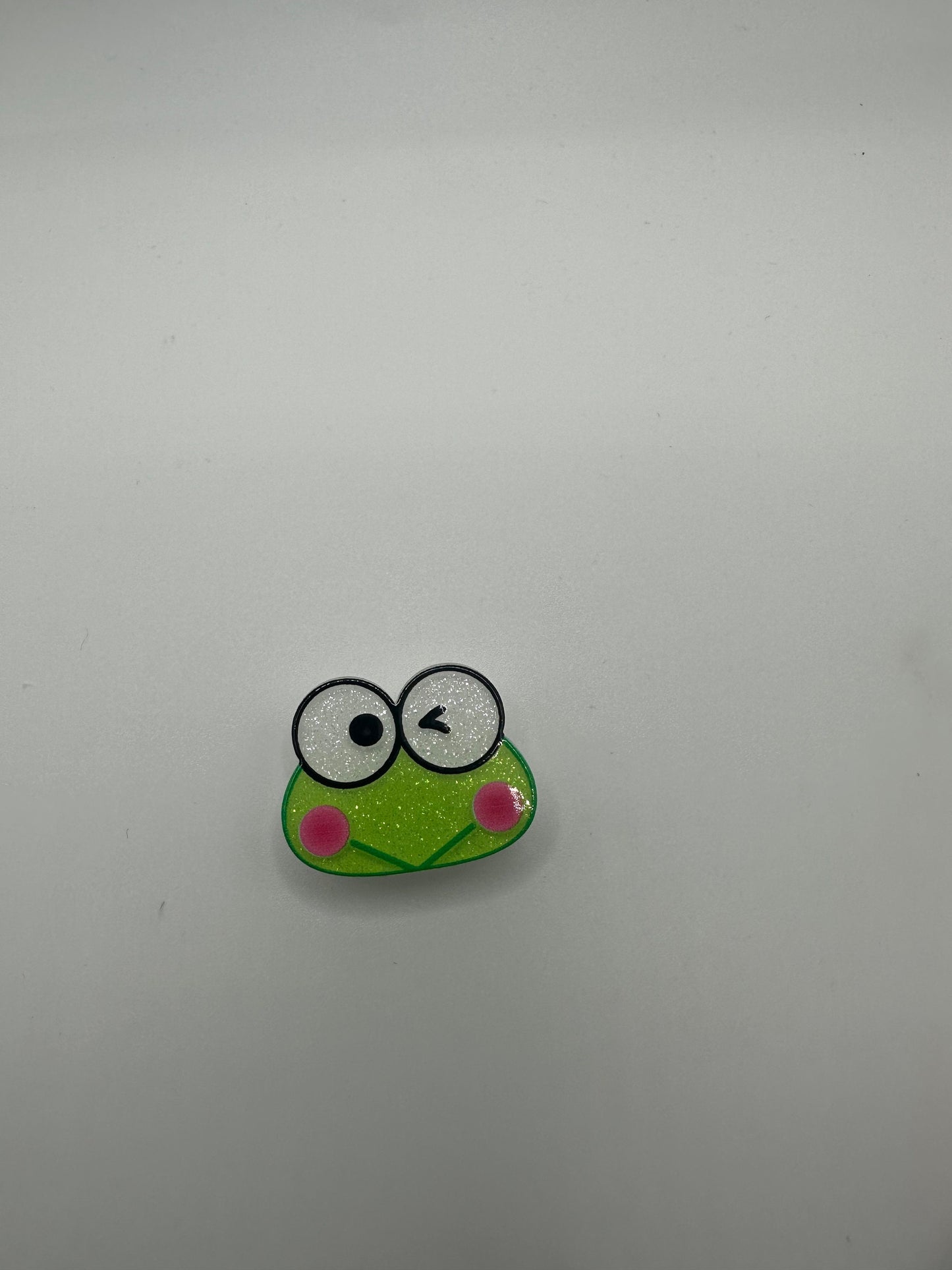 Shoe Charms| H Kitty | Shoe pets | Glitter charms | Kawaii| Glitter and Acrylic|