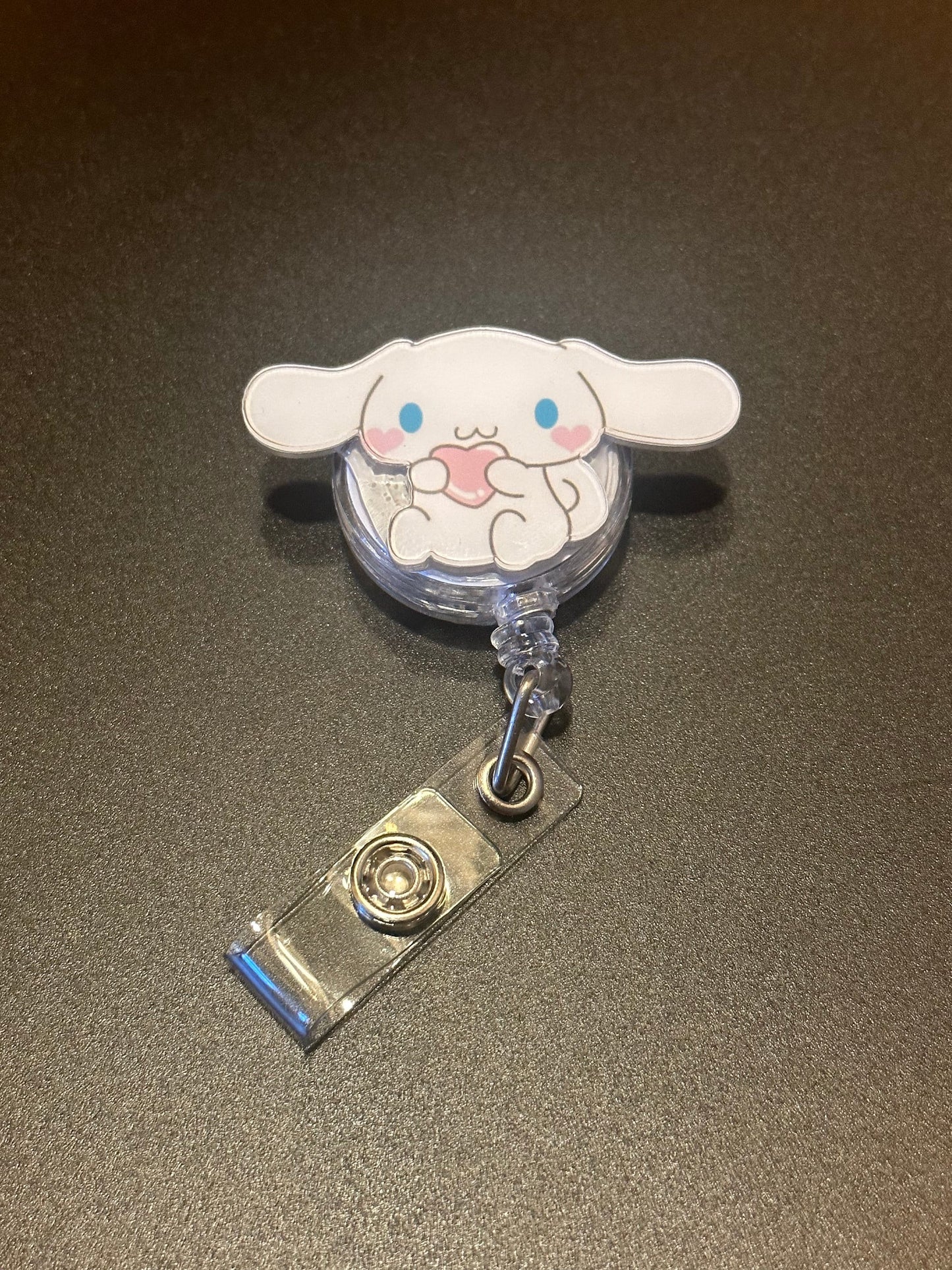 Badge Reel | Carabiner | Nurse | Cinnmoroll | Kawaii | Sanriod | Hkitty | Cute | Student | ID | Nurse | Id Holder |
