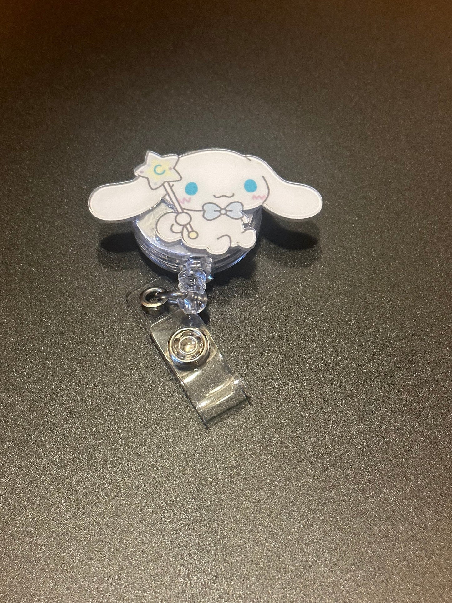 Badge Reel | Carabiner | Nurse | Cinnmoroll | Kawaii | Sanriod | Hkitty | Cute | Student | ID | Nurse | Id Holder |