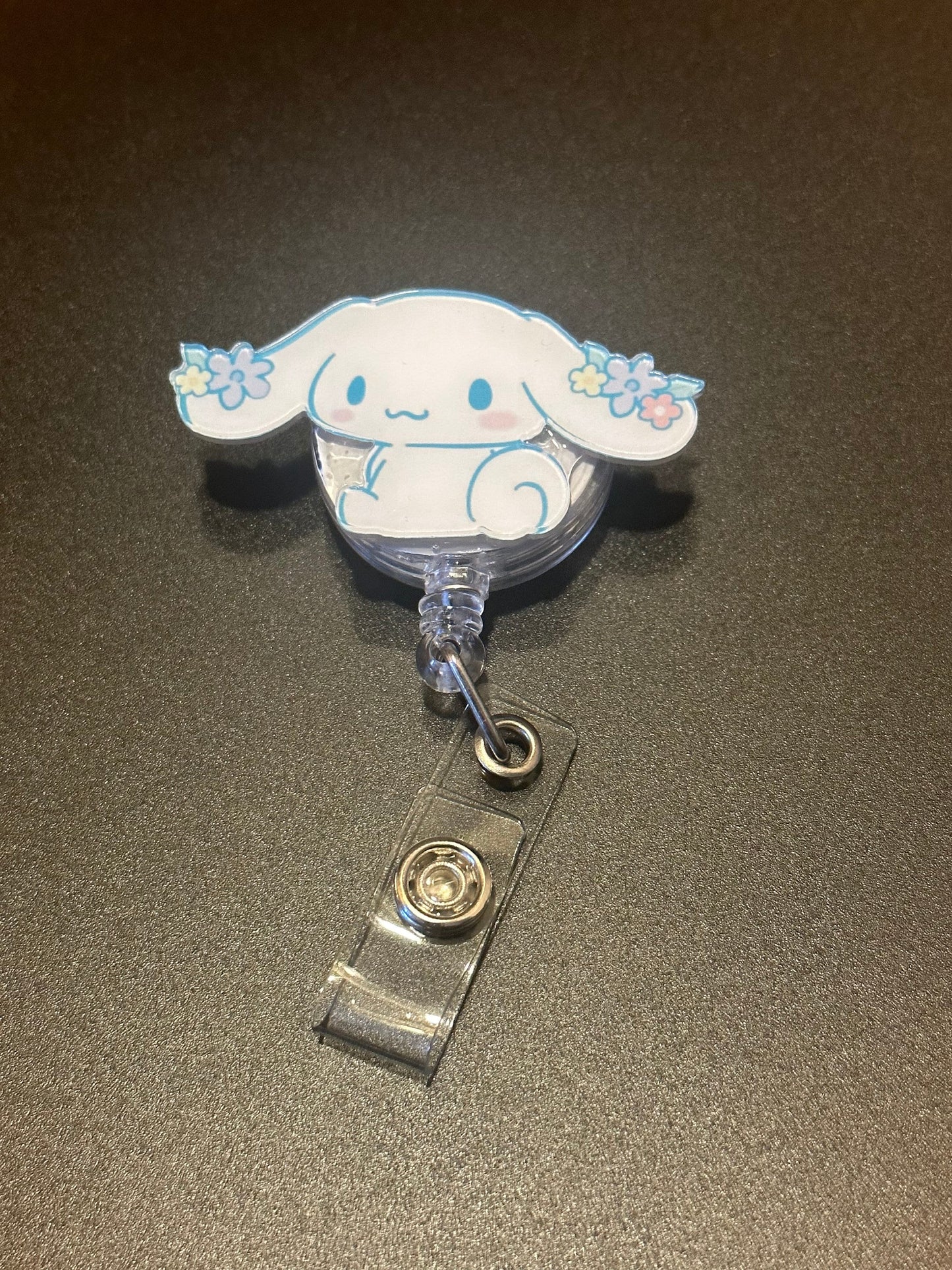 Badge Reel | Carabiner | Nurse | Cinnmoroll | Kawaii | Sanriod | Hkitty | Cute | Student | ID | Nurse | Id Holder |