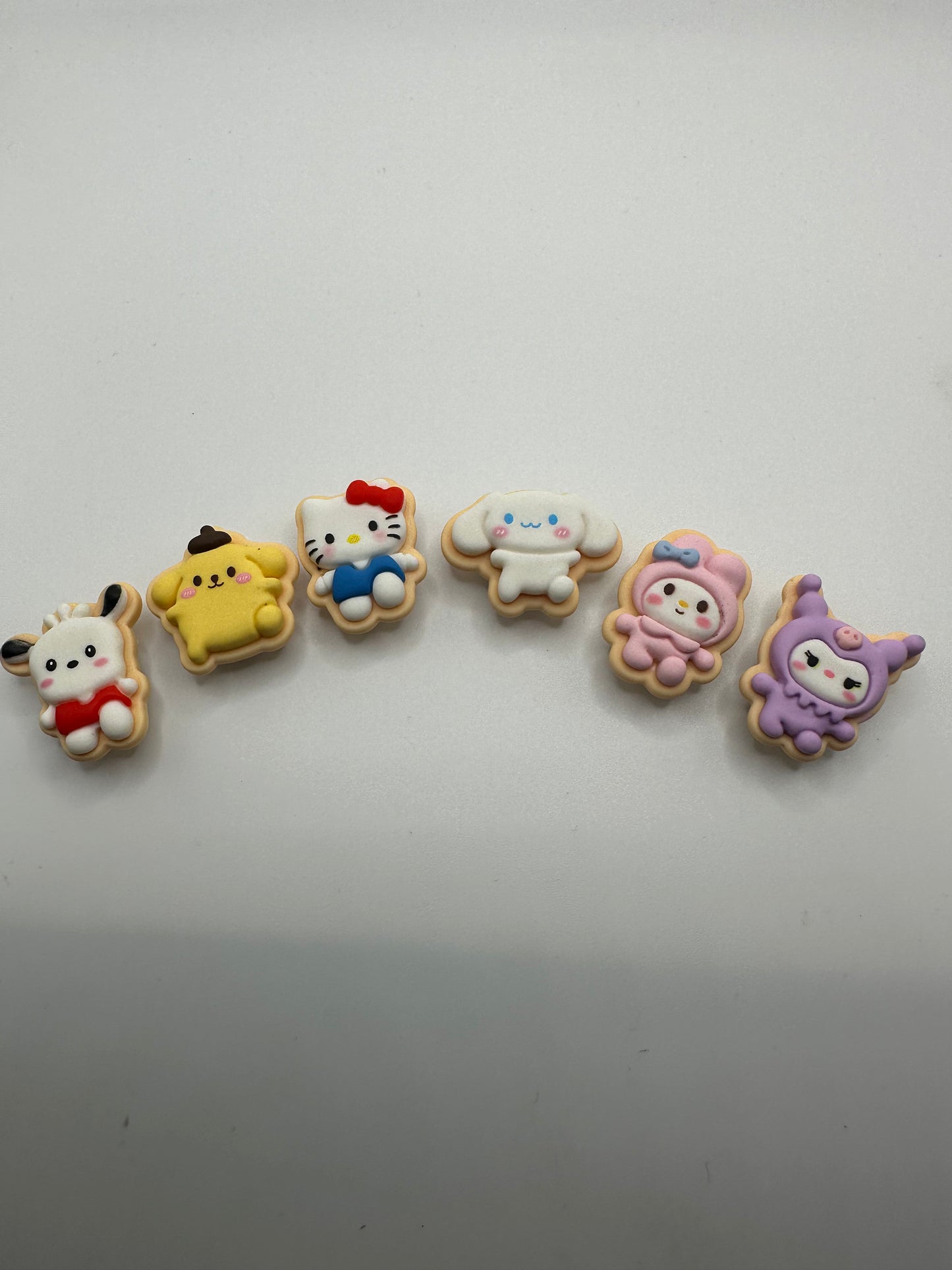Shoe Charms| Kawaii | Pompompurin | Pochacco| Cinnamoroll | Cute Cookie | Biscuit | H kitty |