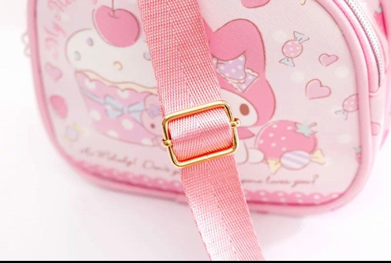 Kawaii | Pastel | Kuromi | H Kitty | Melody | Sanriod | Crossbody Bag | cute |