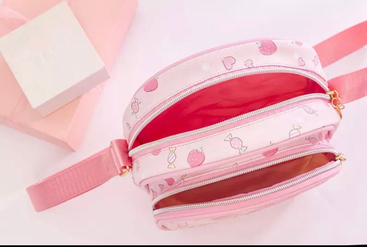 Kawaii | Pastel | Kuromi | H Kitty | Melody | Sanriod | Crossbody Bag | cute |