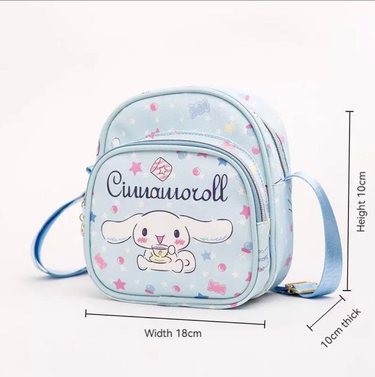 Kawaii | Pastel | Kuromi | H Kitty | Melody | Sanriod | Crossbody Bag | cute |