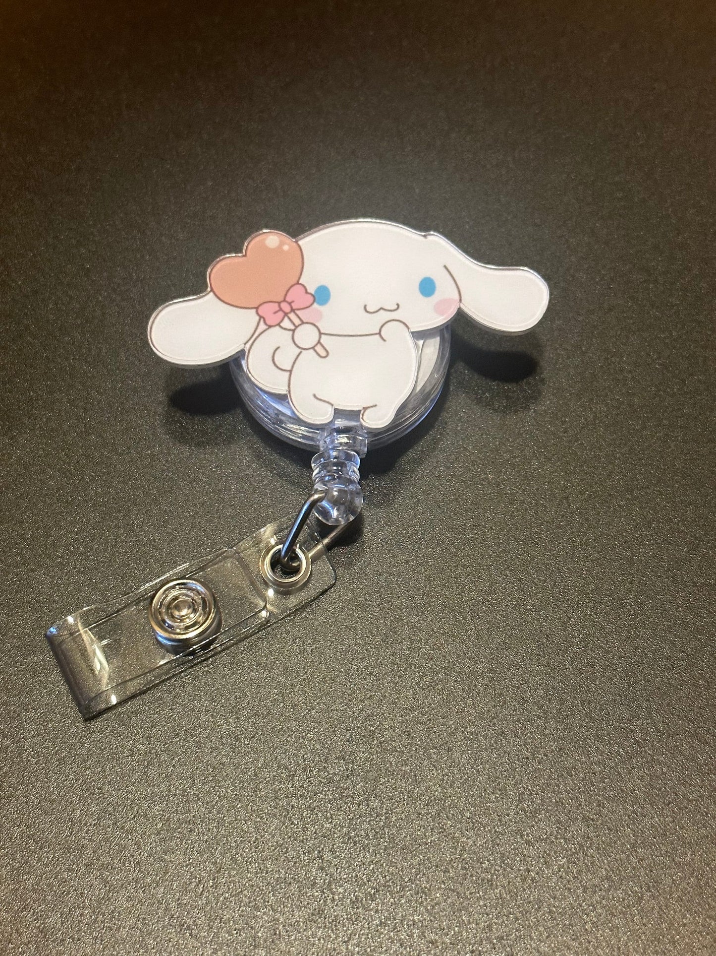 Badge Reel | Carabiner | Nurse | Cinnmoroll | Kawaii | Sanriod | Hkitty | Cute | Student | ID | Nurse | Id Holder |