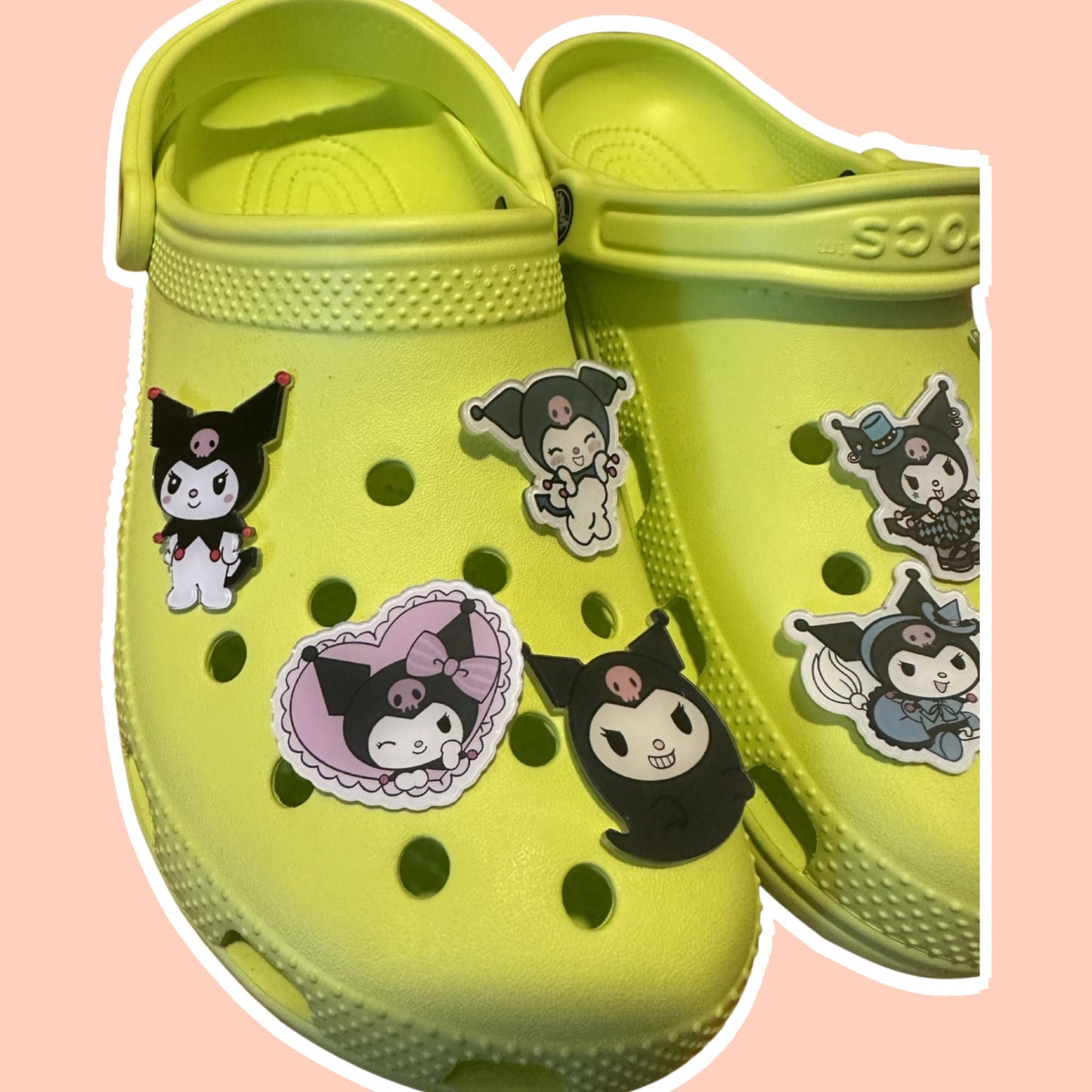 5 pcs |Shoe Charms | Kuro | Kawaii | Mystery | Random | Goth |