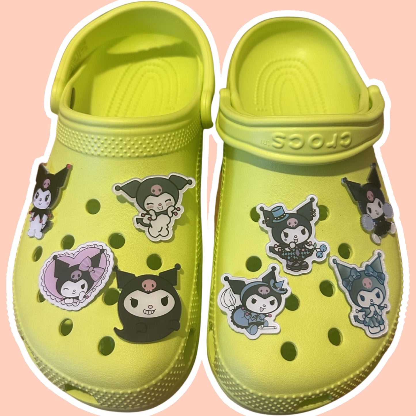 5 pcs |Shoe Charms | Kuro | Kawaii | Mystery | Random | Goth |