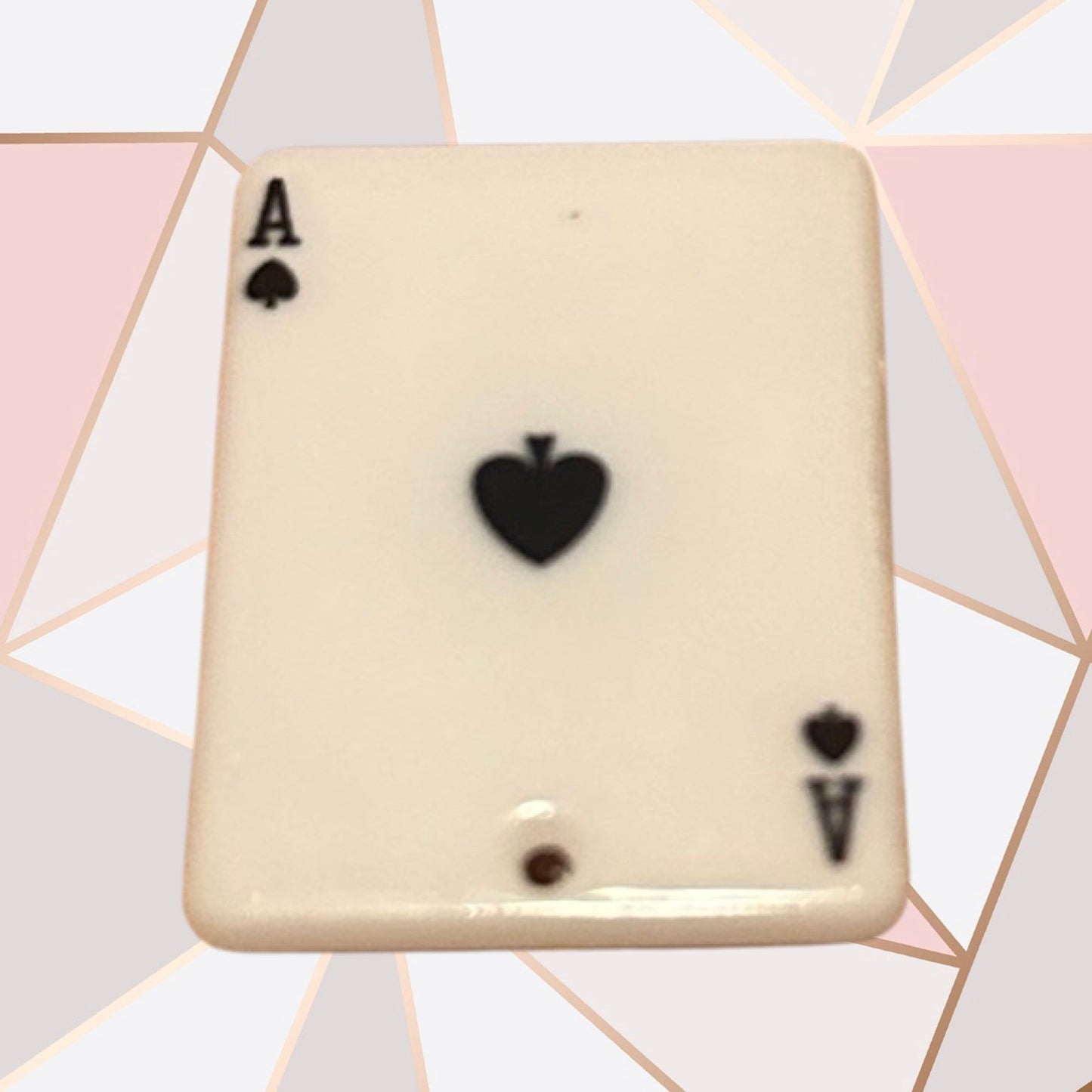 Card charms | Poker | Spades | Cards | go fish | Queen of hearts | Club | Joker | King | Ace | shoe Charms | resin |