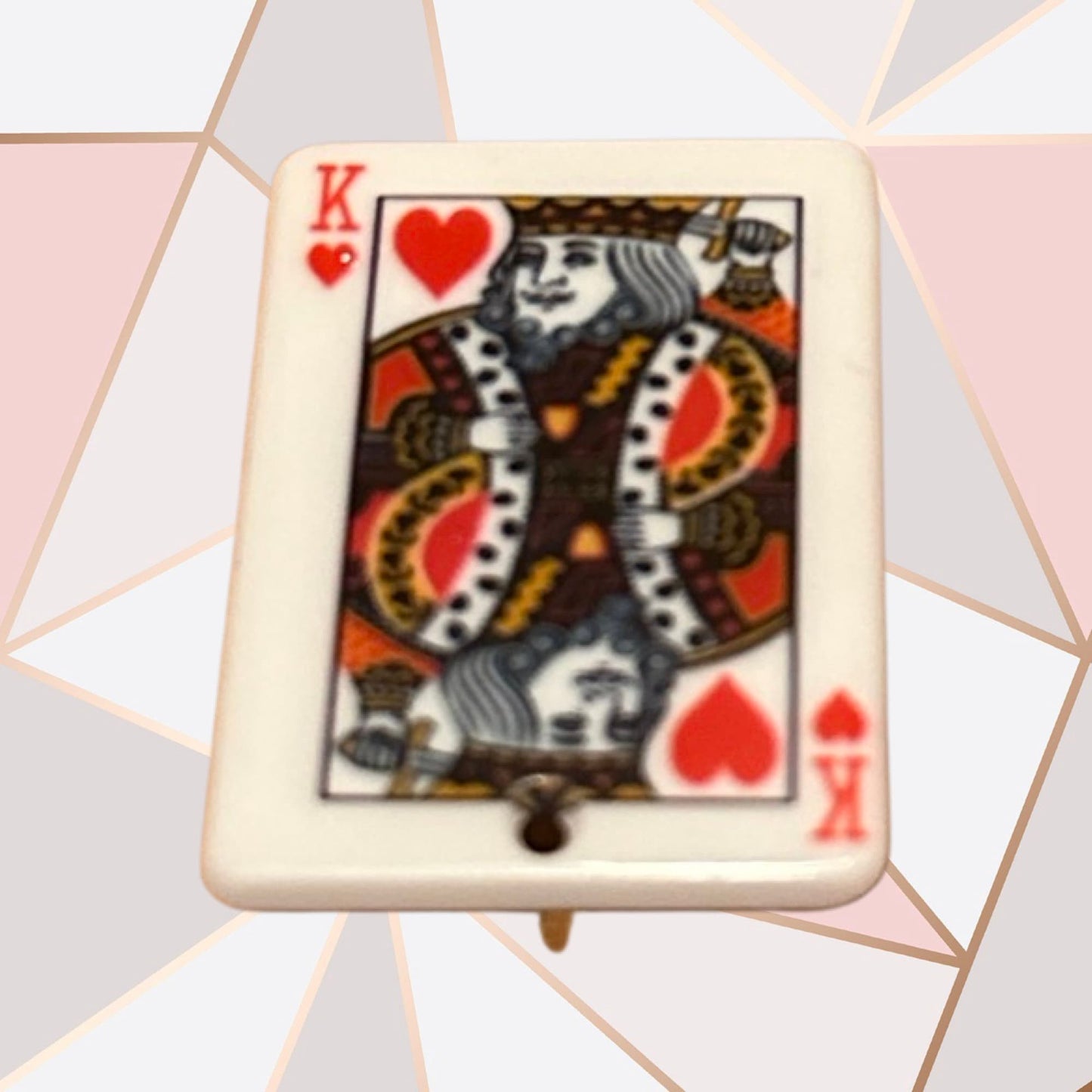 Card charms | Poker | Spades | Cards | go fish | Queen of hearts | Club | Joker | King | Ace | shoe Charms | resin |
